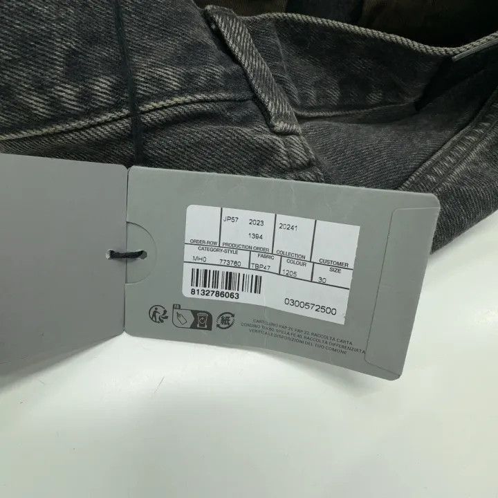 Balenciaga Balenciaga SS24 Washed Mid-Rise Flared Jeans 0079-2507 Size US 30 / EU 46 - 6 Thumbnail