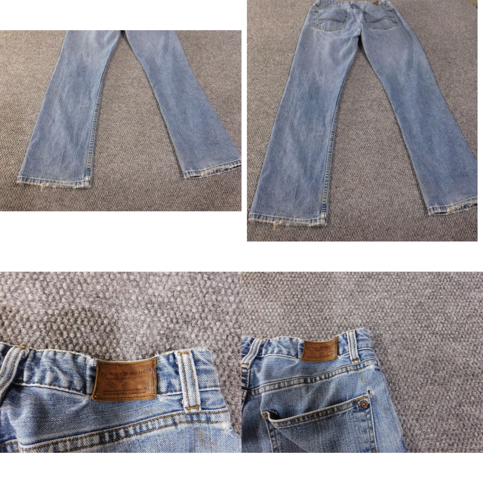 Tommy Hilfiger Tommy Hilfiger Jeans Mens 30X32 Straight Vintage 90s Classic Denim Blue Pants Regular Mens Boys? Size US 30 / EU 46 - 8 Thumbnail