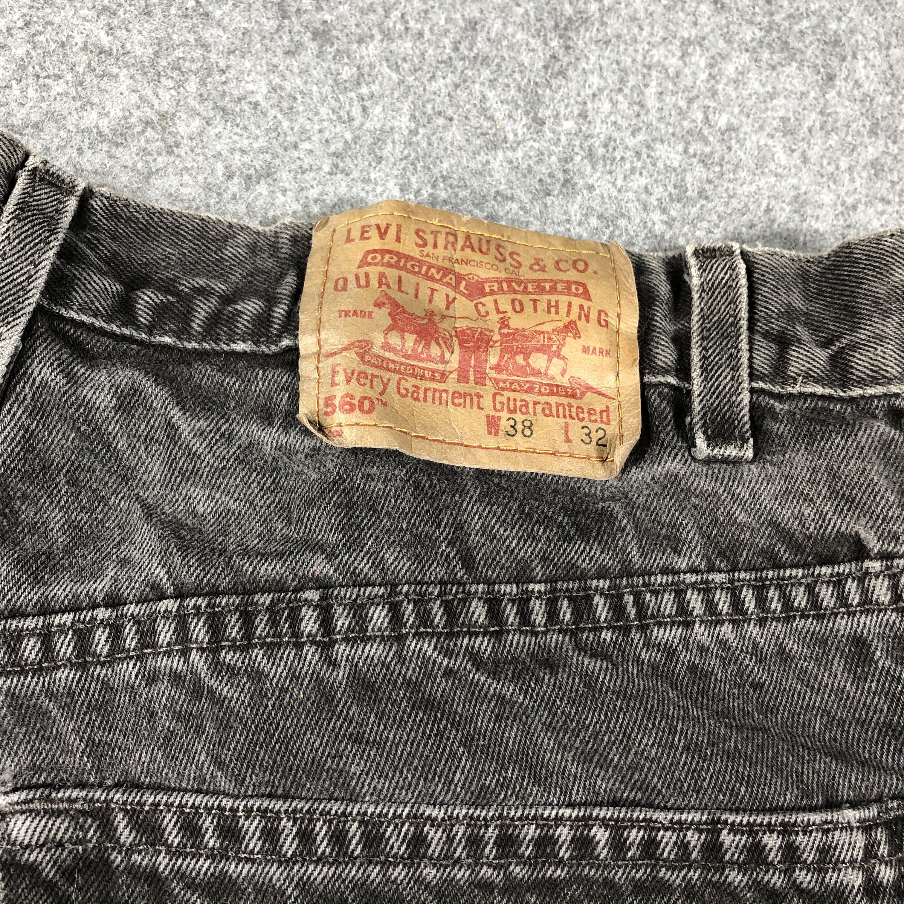 Levi's Vintage Levis Jeans Lot 560 - JM703 Size US 36 / EU 52 - 11 Thumbnail