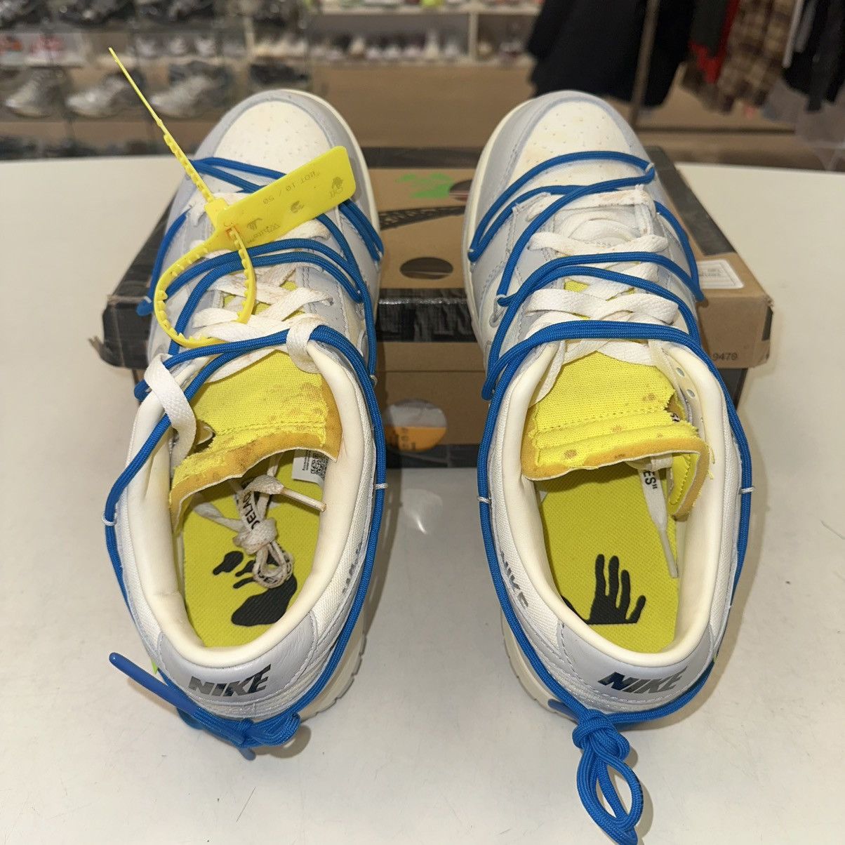 Nike × Off-White Size 10.5 - Nike Off-White x Dunk Low Lot 10 of 50 Size US 10.5 / EU 43-44 - 3 Thumbnail