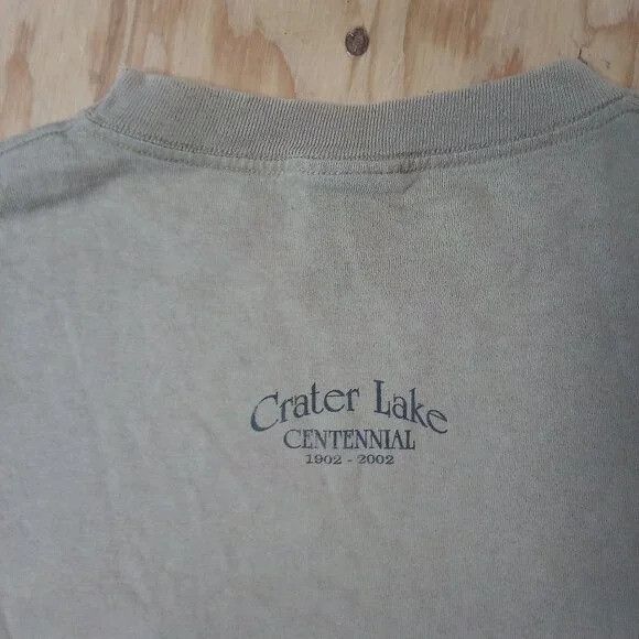 Vintage Vintage Crater Lake Centennial Natural Experience T-Shirt Size US XL / EU 56 / 4 - 6 Thumbnail