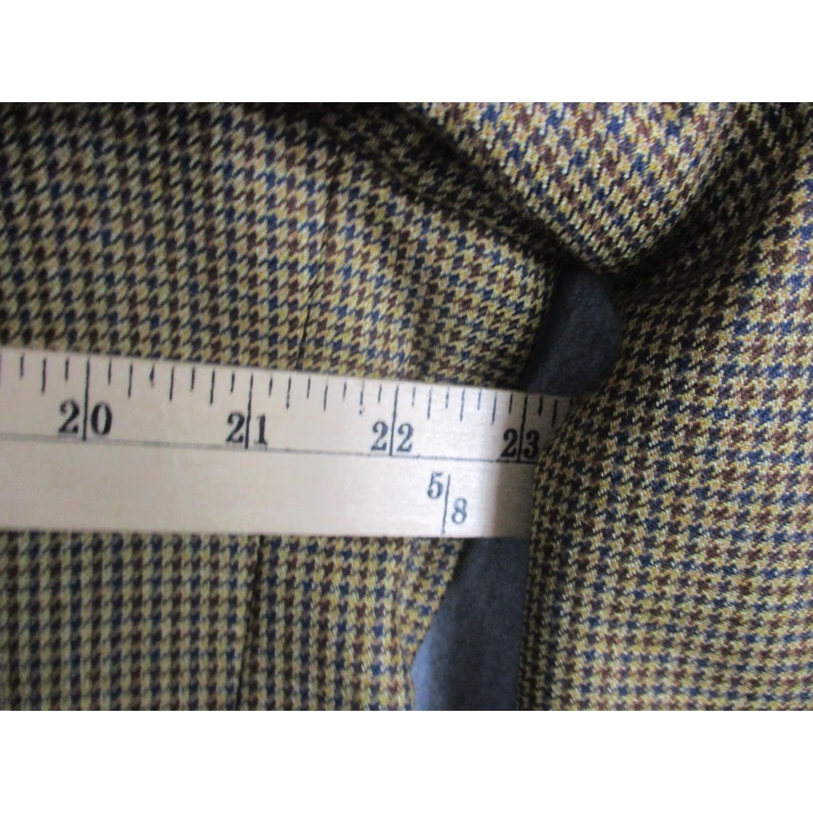 Brooks Brothers VINTAGE Brooks Brothers Sport Coat 346 Mens 46 M Brown Houndstooth Wool 2004 Size US S / EU 44-46 / 1 - 4 Thumbnail