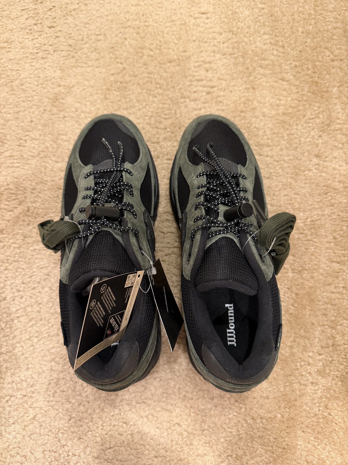 JJJJound × New Balance New balance NB 2002R Gore-Tex dark forest green black noir Size US 8.5 / IT 38.5 - 3 Thumbnail