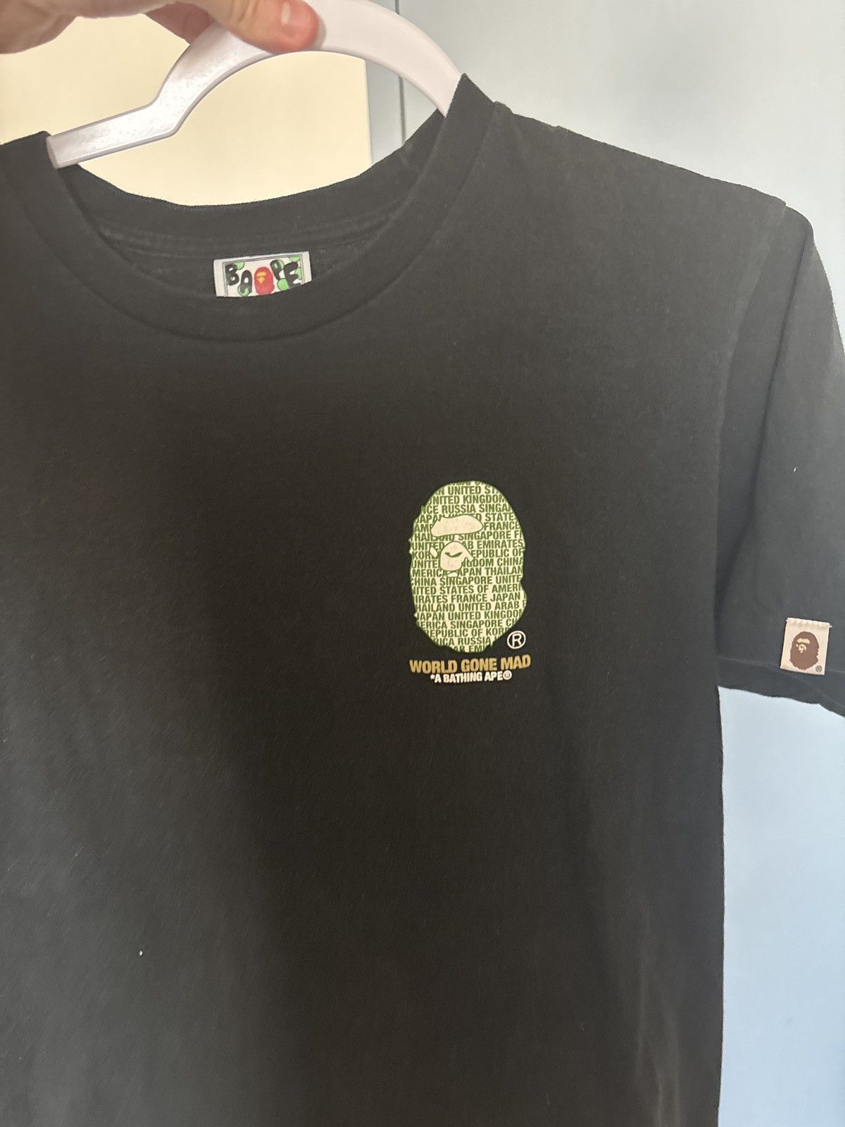 Bape World Gone Mad Bape T Shirt Size US M / EU 48-50 / 2 - 1 Thumbnail