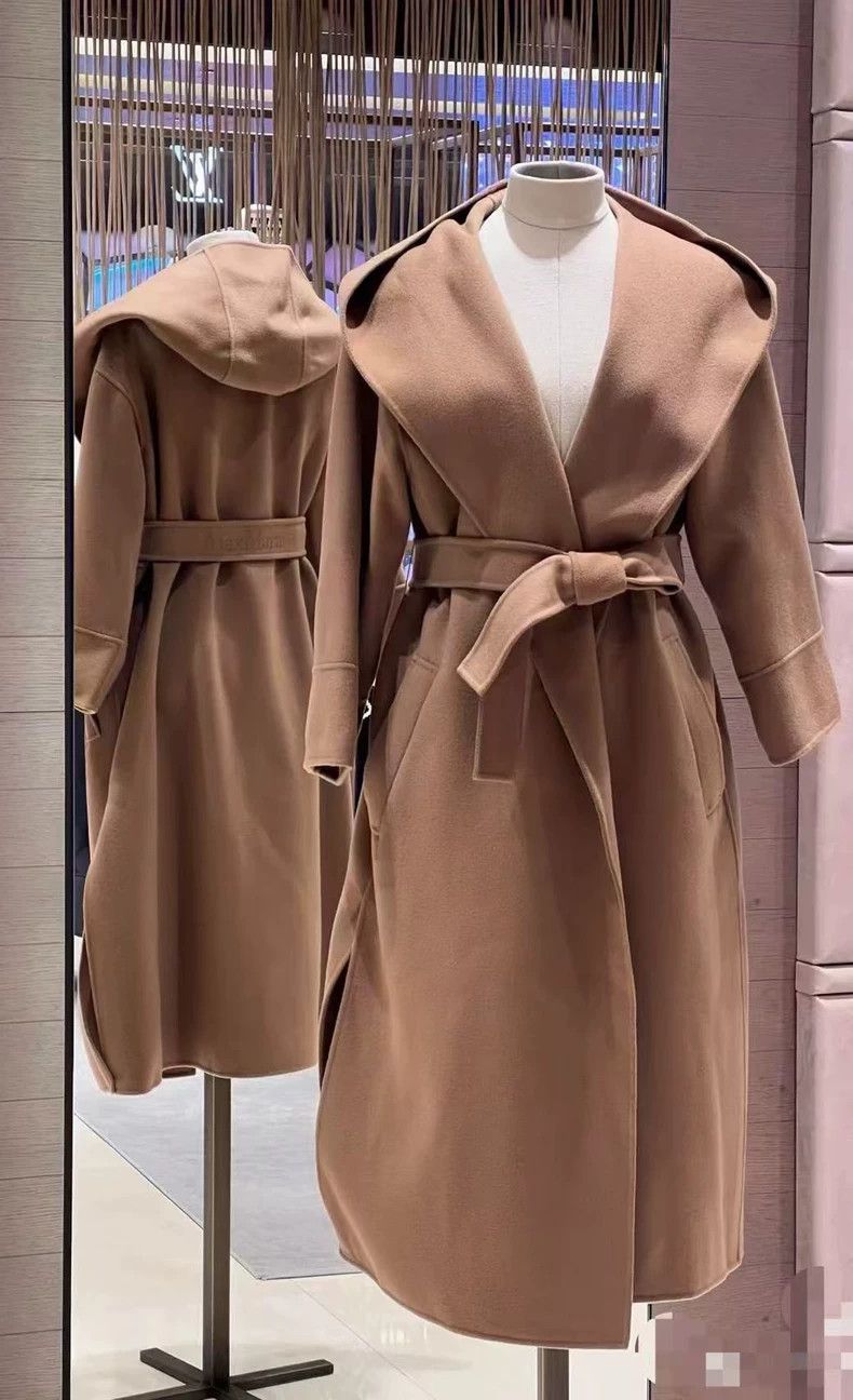 Max Mara Max Mara Hooded bathrobe coat coat Size L / US 10 / IT 46 - 9 Thumbnail