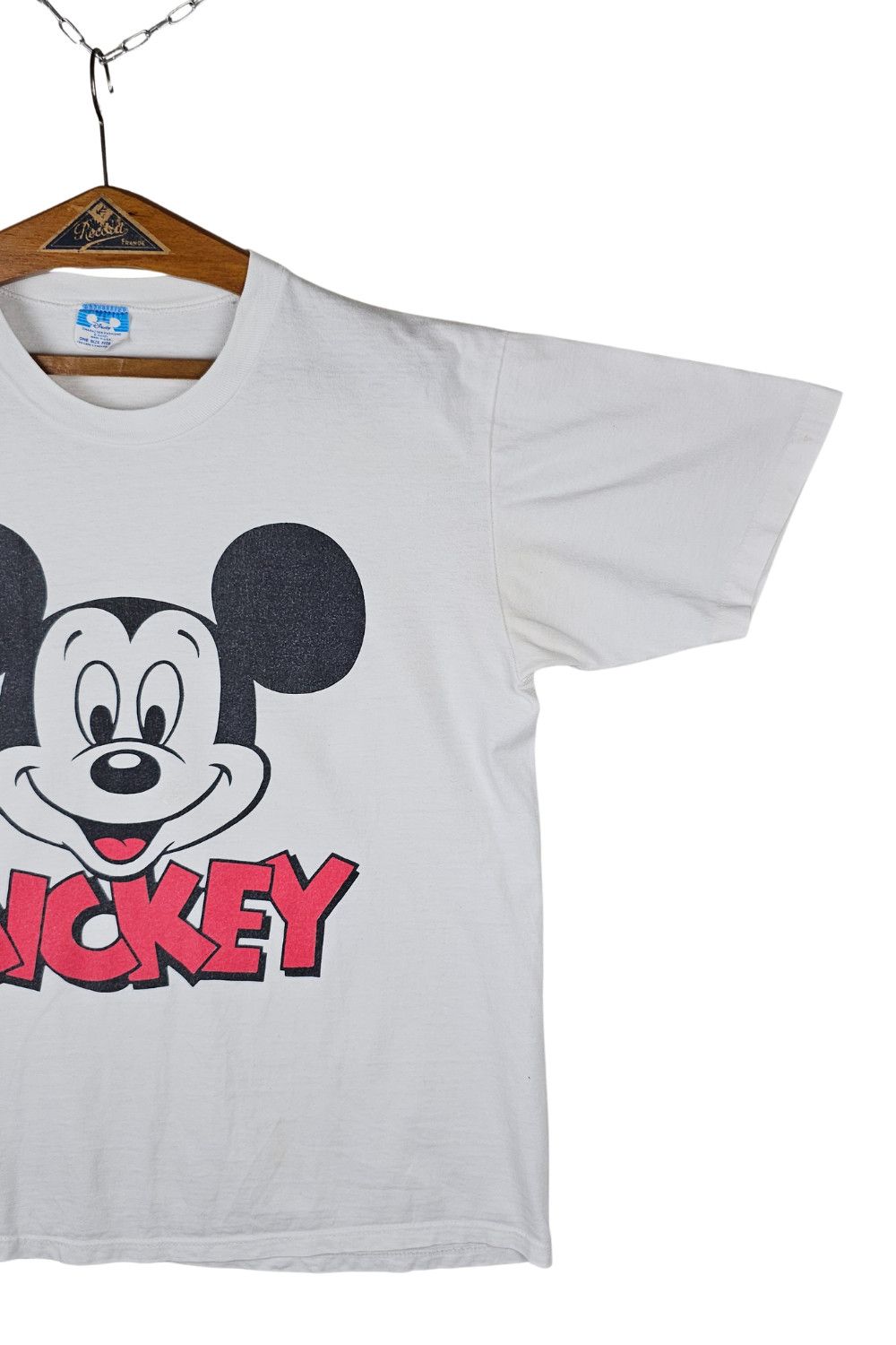 Disney 1980s Disney “Mickey” Tee Made in USA - Single Stitch Sleeve Size US S / EU 44-46 / 1 - 6 Thumbnail