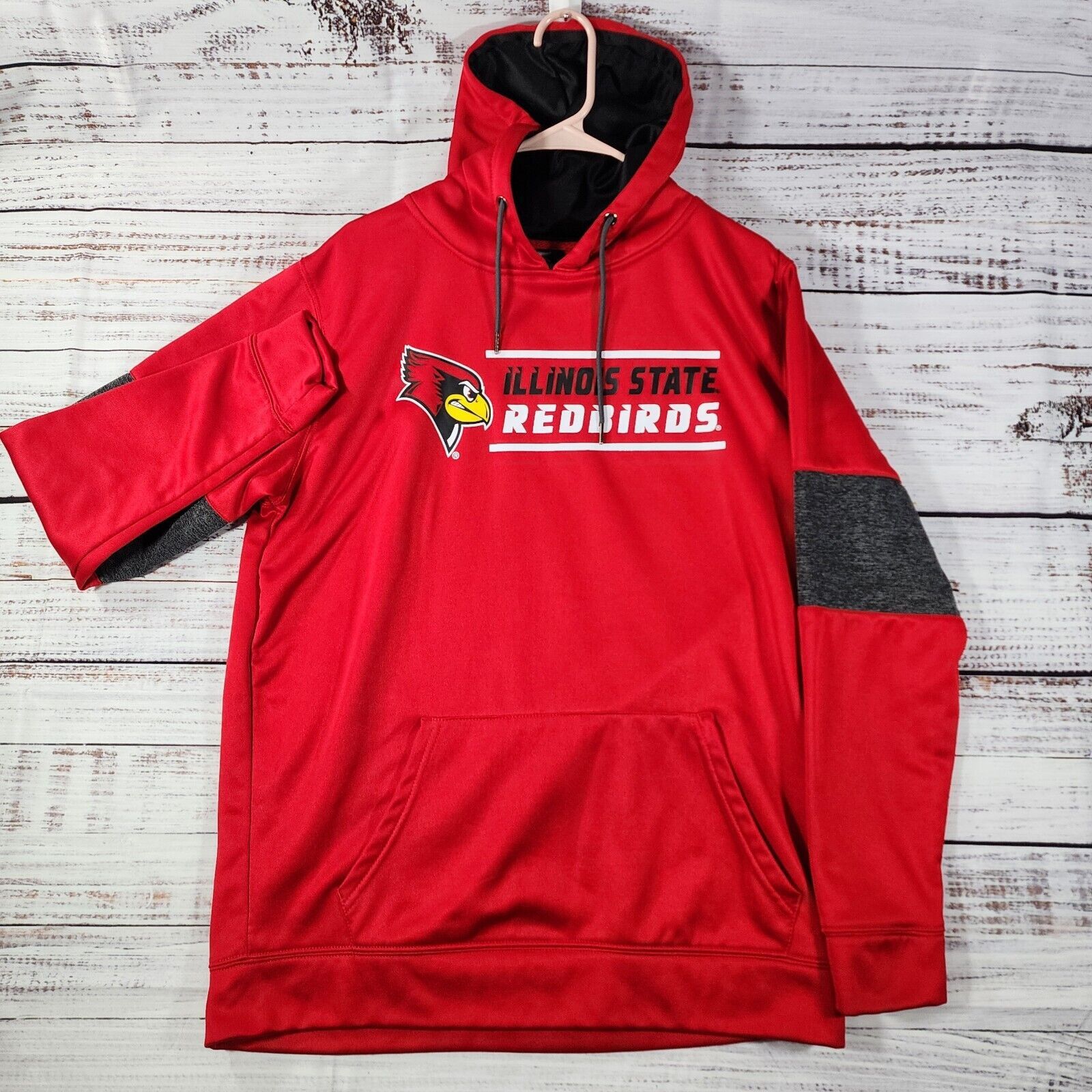 Colosseum Athletics Colosseum Red Illinois State Redbirds Pullover Hoodie L Size US L / EU 52-54 / 3 - 1 Thumbnail