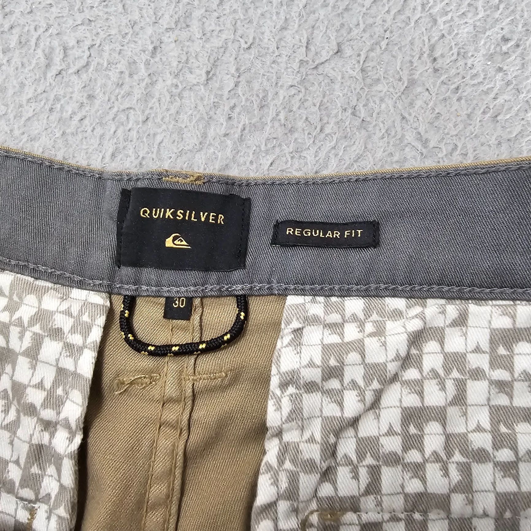 Quiksilver Quiksilver Shorts Mens Size 30 Khaki Hybrid Amphibian Chino Skate Golf Casual Size US 30 / EU 46 - 3 Thumbnail
