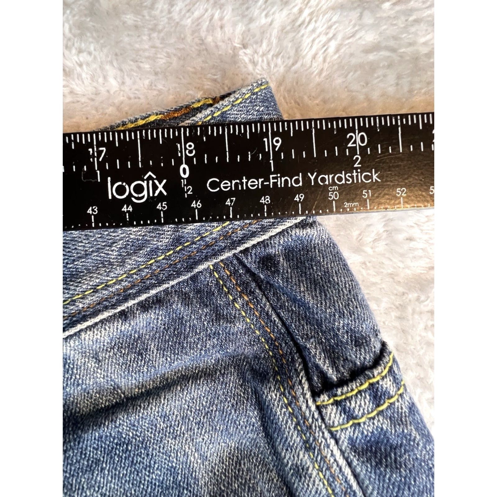 Vintage VINTAGE Request Jeans Mens 36 Regular Jeans Blue Wide-Leg 90s Hip Hop Retro Baggy City College Size US 36 / EU 52 - 6 Thumbnail