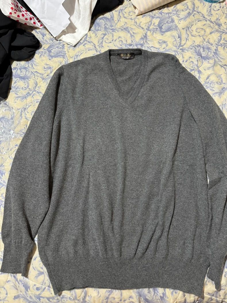 Loro Piana LORO PIANA The wool sweater can be washed Size US L / EU 52-54 / 3 - 3 Thumbnail