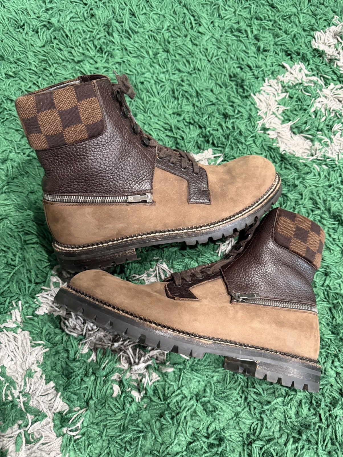 Louis Vuitton Louis Vuitton Monogram Combat Boots Size US 8.5 / EU 41-42 - 1 Thumbnail