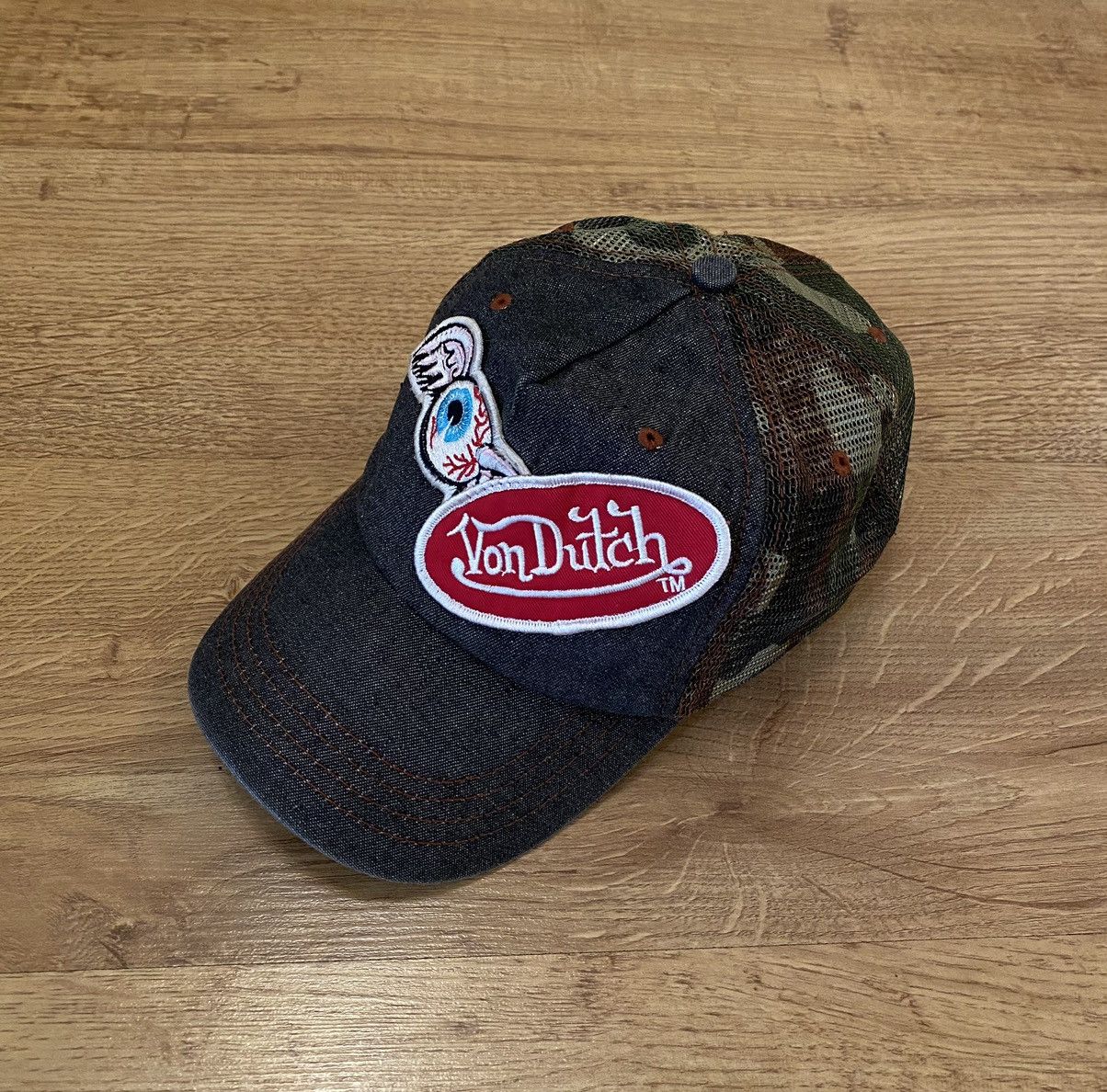 Von Dutch Von Dutch Big Logo Trucker Cap x Vintage Size ONE SIZE - 1 Thumbnail