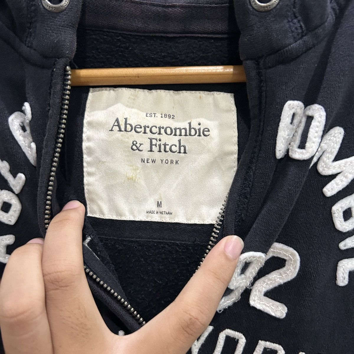 Japanese Brand Vintage Y2k Abercrombie And Fitch hoodie Size XS / US 0-2 / IT 36-38 - 10 Thumbnail