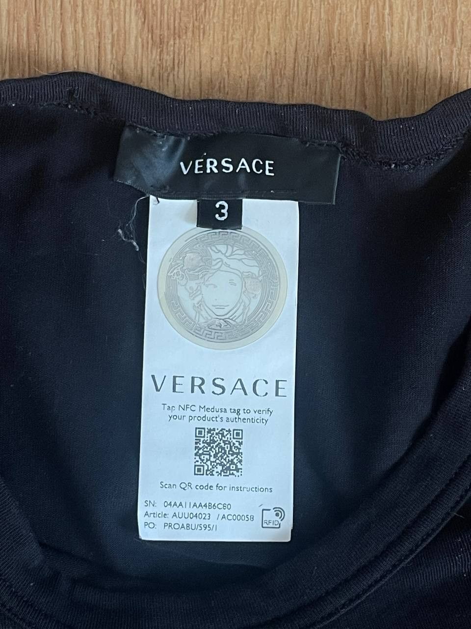 Versace Versace Slim Fit Tee Size US L / EU 52-54 / 3 - 4 Thumbnail