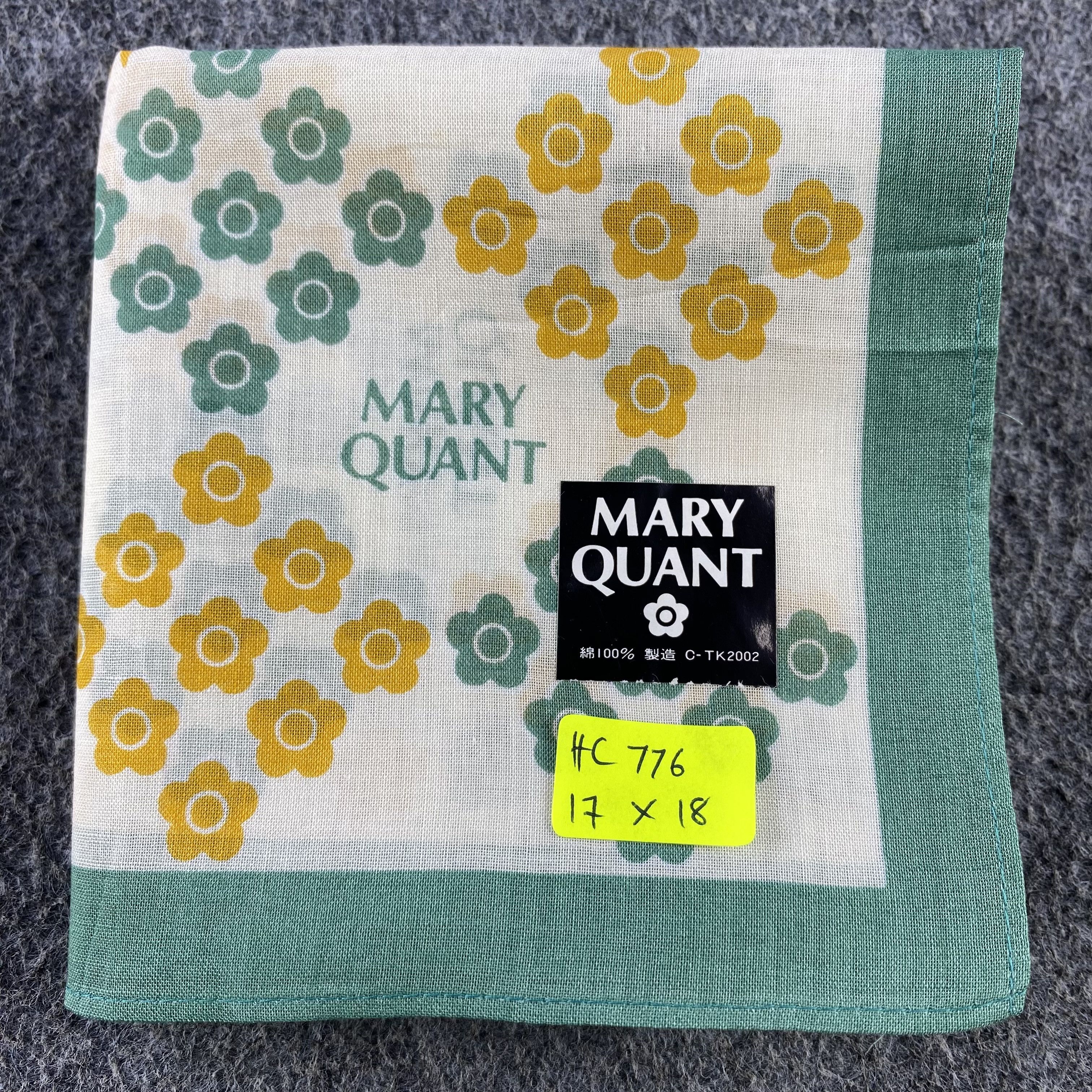 Vintage Mary Quant Handkerchief/Neckerchief/Bandana HC776 Size ONE SIZE - 5 Thumbnail