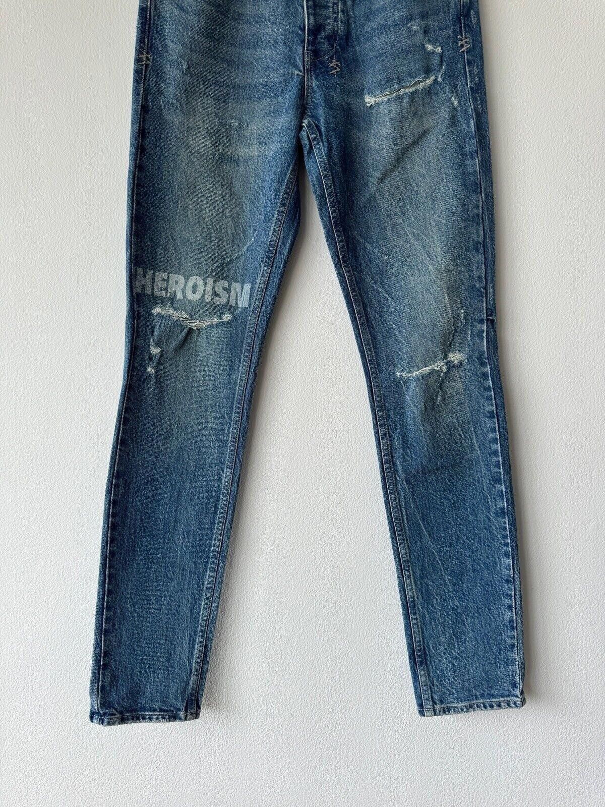Ksubi Ksubi mens denim jean jeans chitch 32 blue tour heroism Size US 32 / EU 48 - 3 Thumbnail