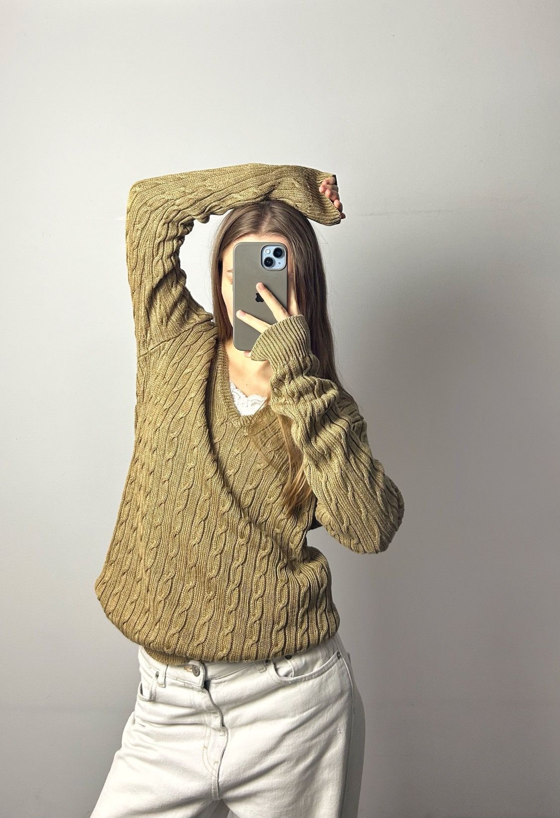 Polo Ralph Lauren Vintage PRL knit sweater polo Ralph Lauren X-Large Size XL / US 12-14 / IT 48-50 - 2 Thumbnail