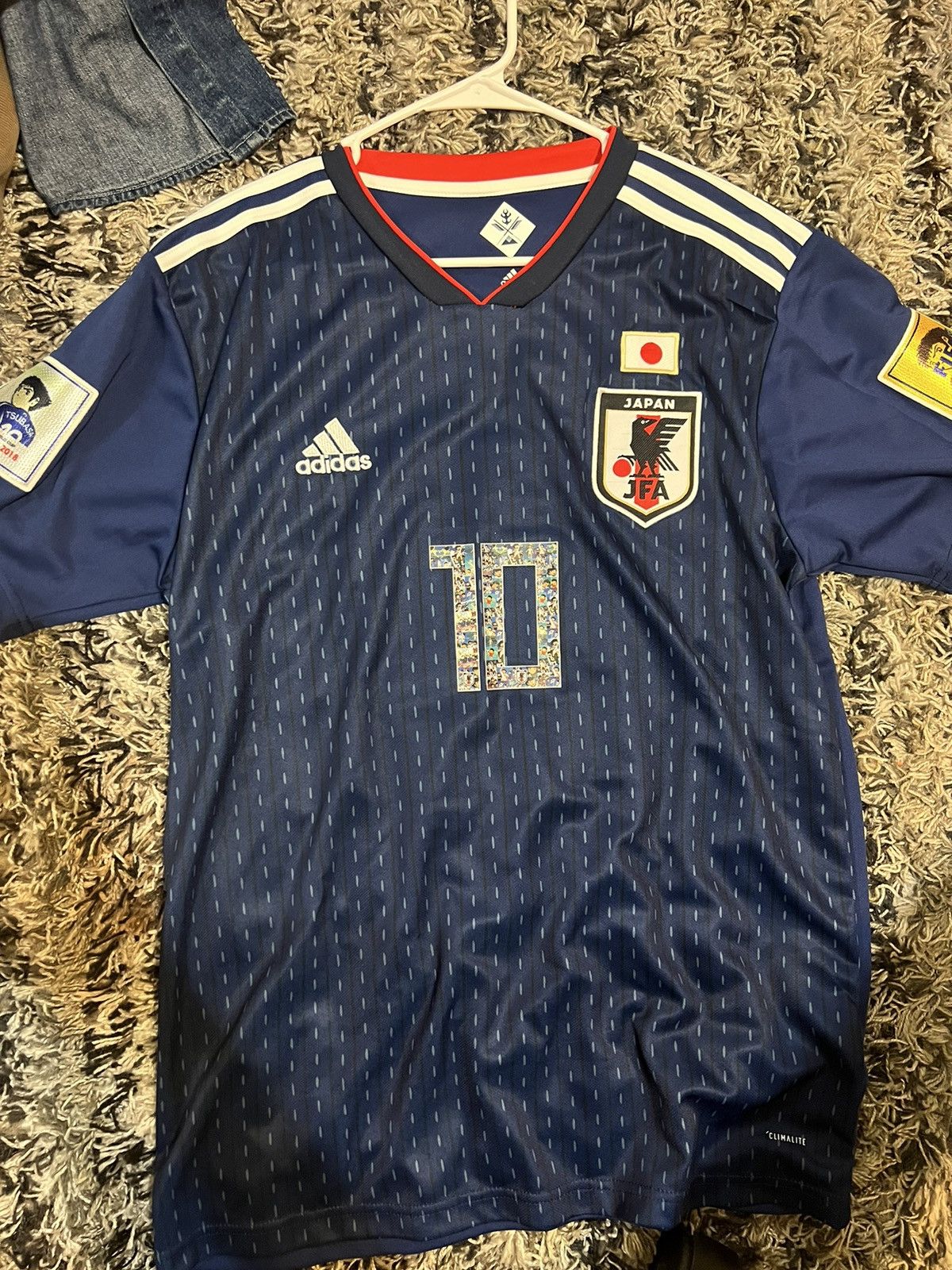 Adidas Japan Jersey Captain Tsubasa Special Edition Grailed