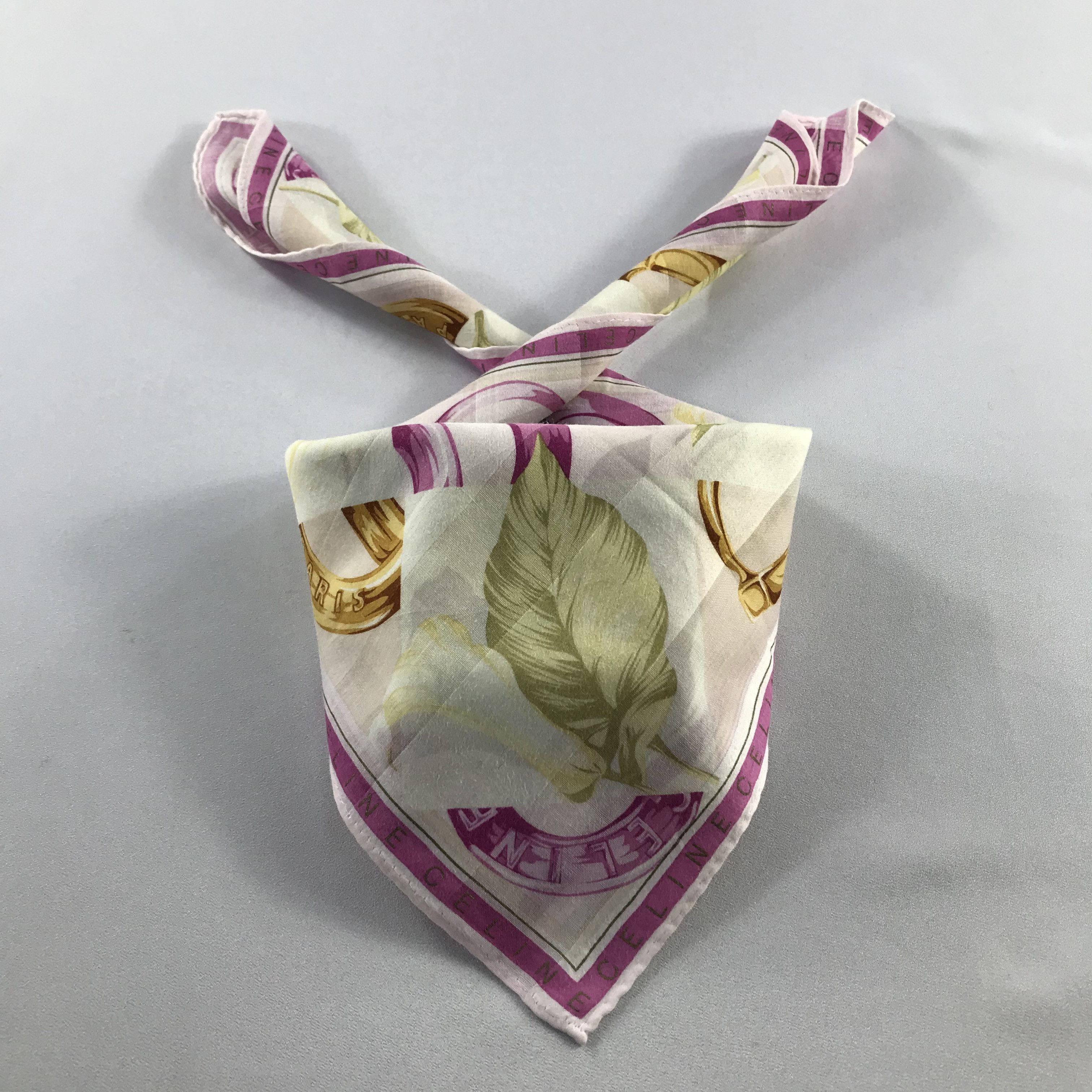Celine Celine Handkerchief / Bandana / Neckerchief C576 Size ONE SIZE - 1 Thumbnail