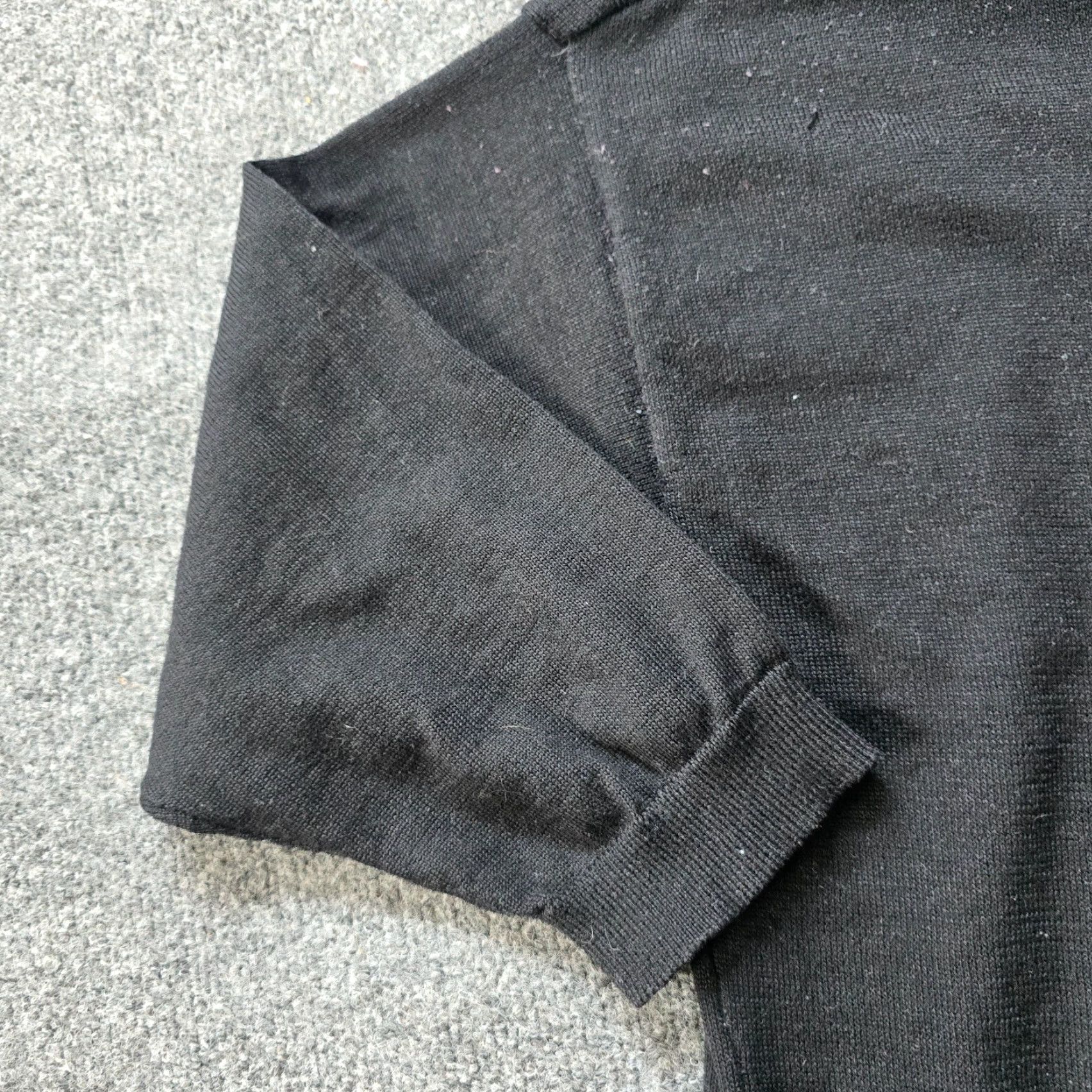 Melissa VINTAGE Melissa McCarthy Seven7 Sweater Womens 2X Black Cat Kitty Pockets Dress Tunic Size XXL / US 16-18 / IT 52-54 - 4 Thumbnail