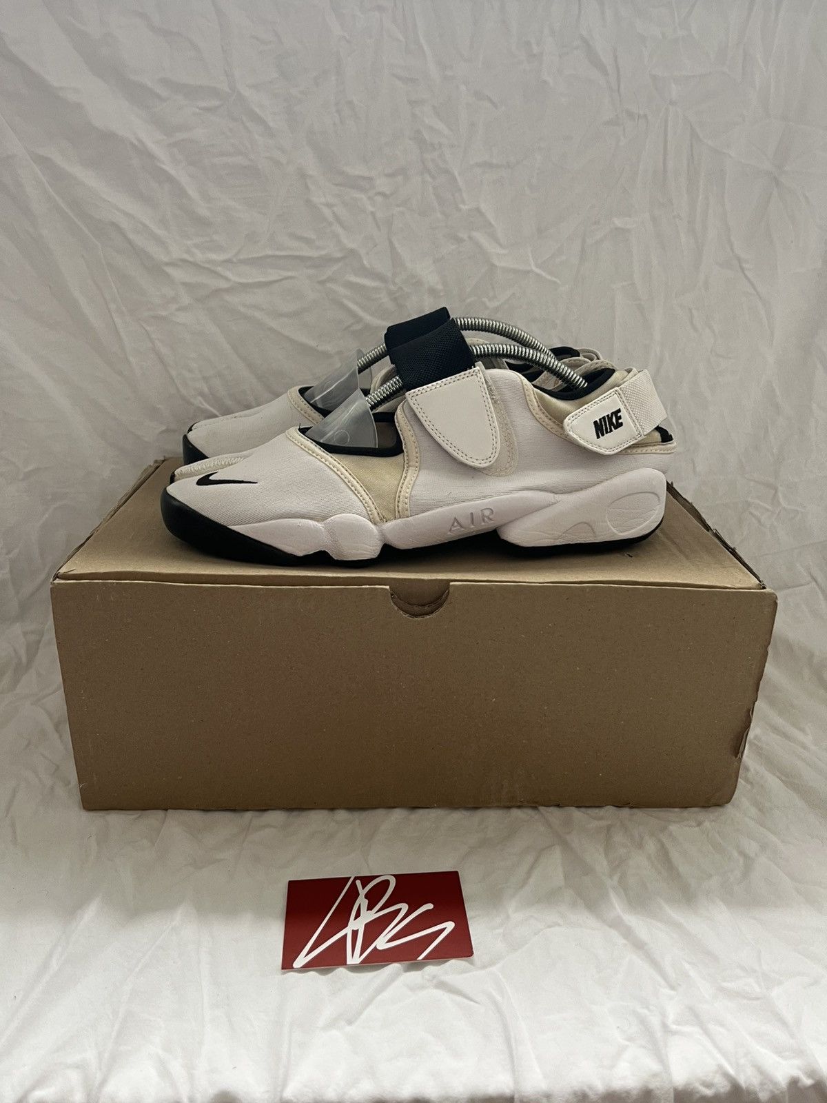 Nike Nike Air Rift « White Black »🐼 Size US 10 / EU 43 - 1 Thumbnail
