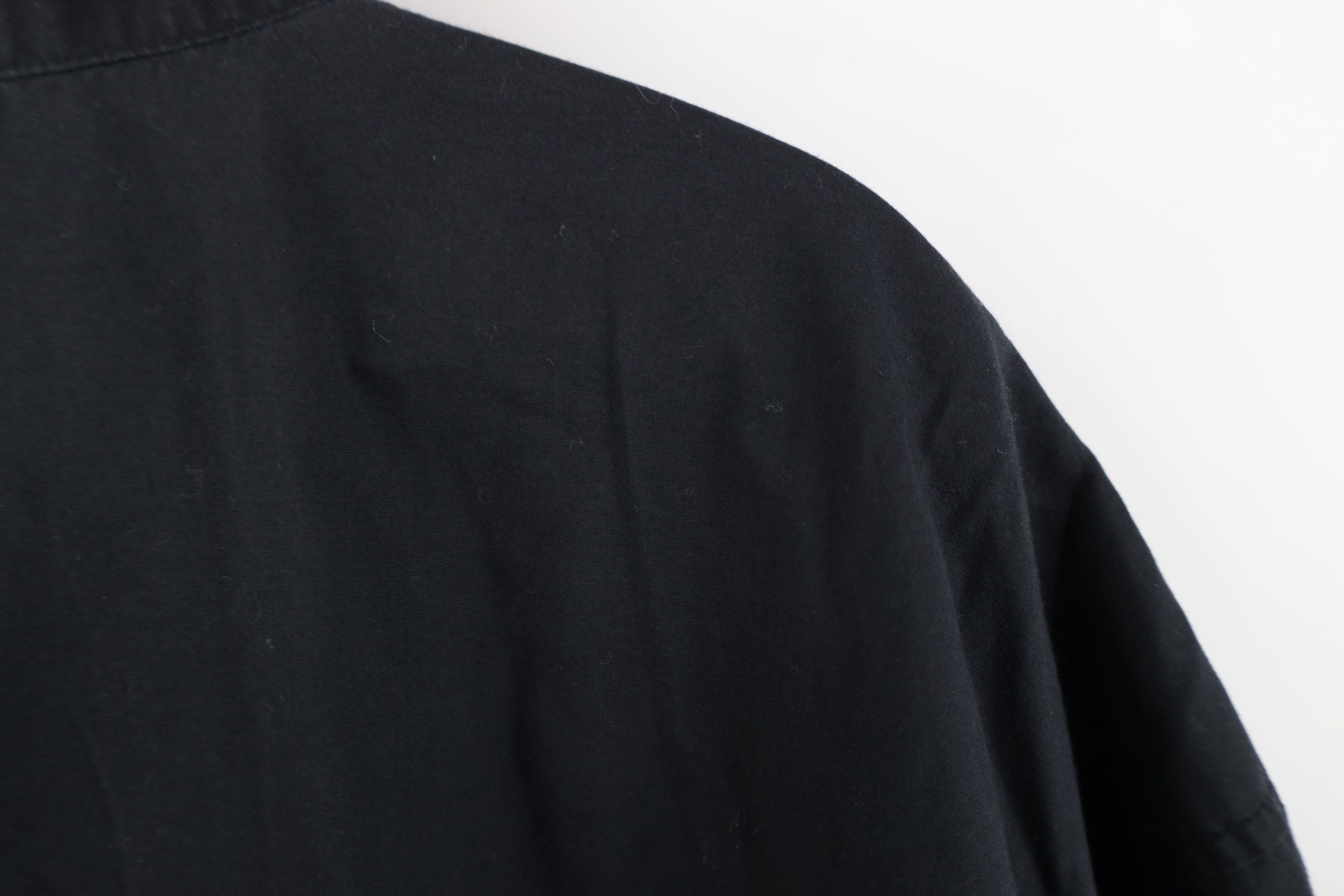 Vintage Vintage 90s Streetwear Collared Pullover Polo Shirt Black Size US XXL / EU 58 / 5 - 11 Thumbnail