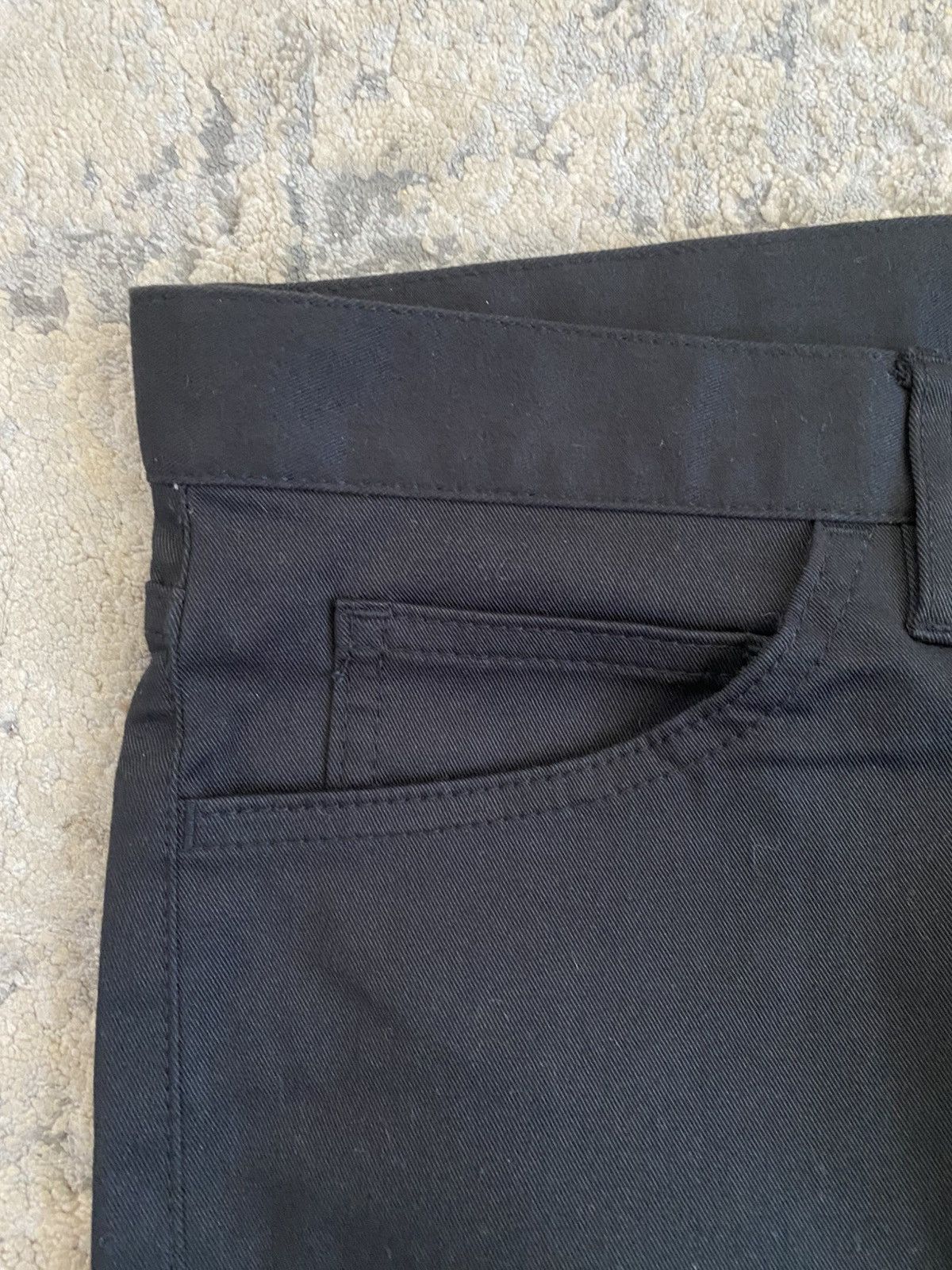 Comme des Garcons Homme Plus CDGH - AD2008 Black Pant Denim Size US 29 - 6 Thumbnail