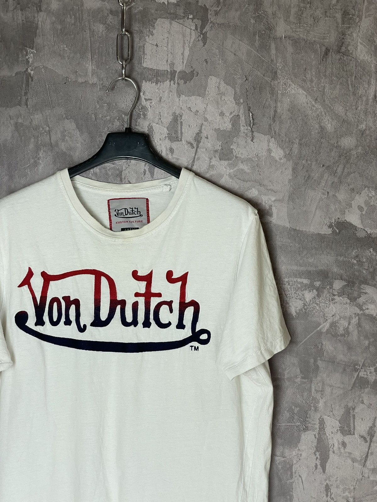 Von Dutch Von Dutch Classic Script Logo Stamp Graphic Tshirt Size US M / EU 48-50 / 2 - 4 Thumbnail