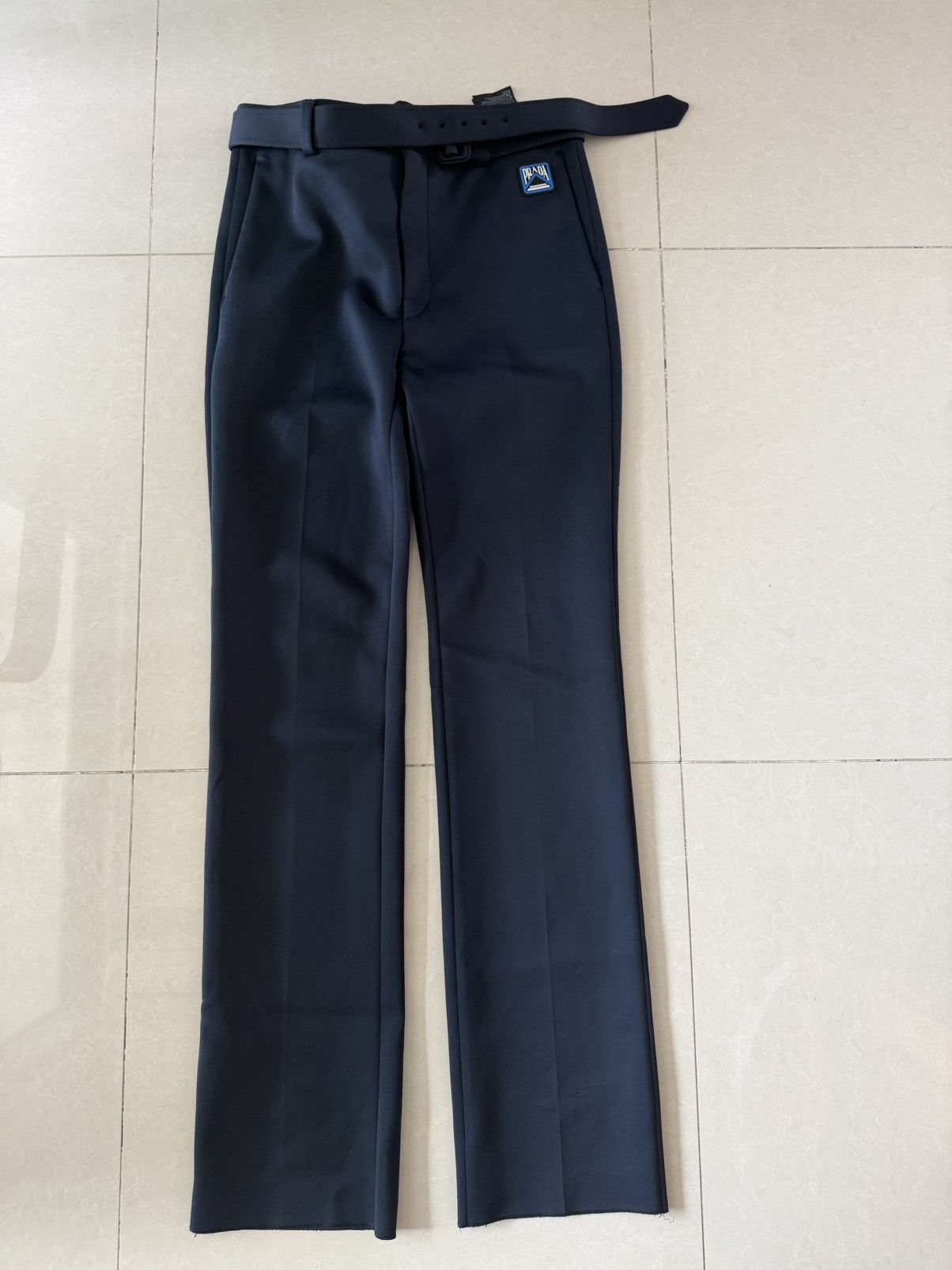Prada PRADA 2018 BELTED PANTS Size US 34 / EU 50 - 1 Thumbnail