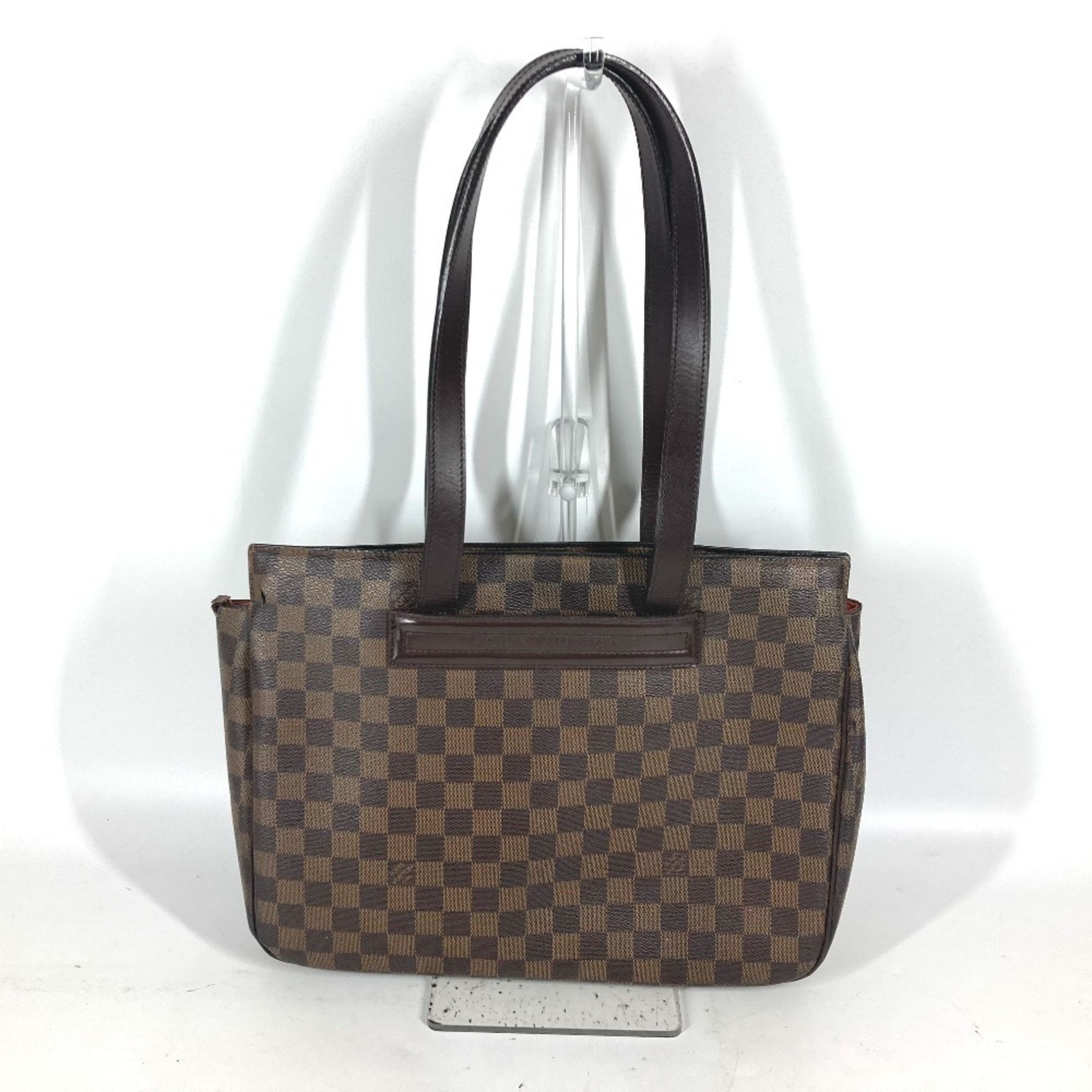 LOUIS VUITTON M51123 Parioli PM Shoulder Bag Tote Damier Canvas Women's Ebene Brown