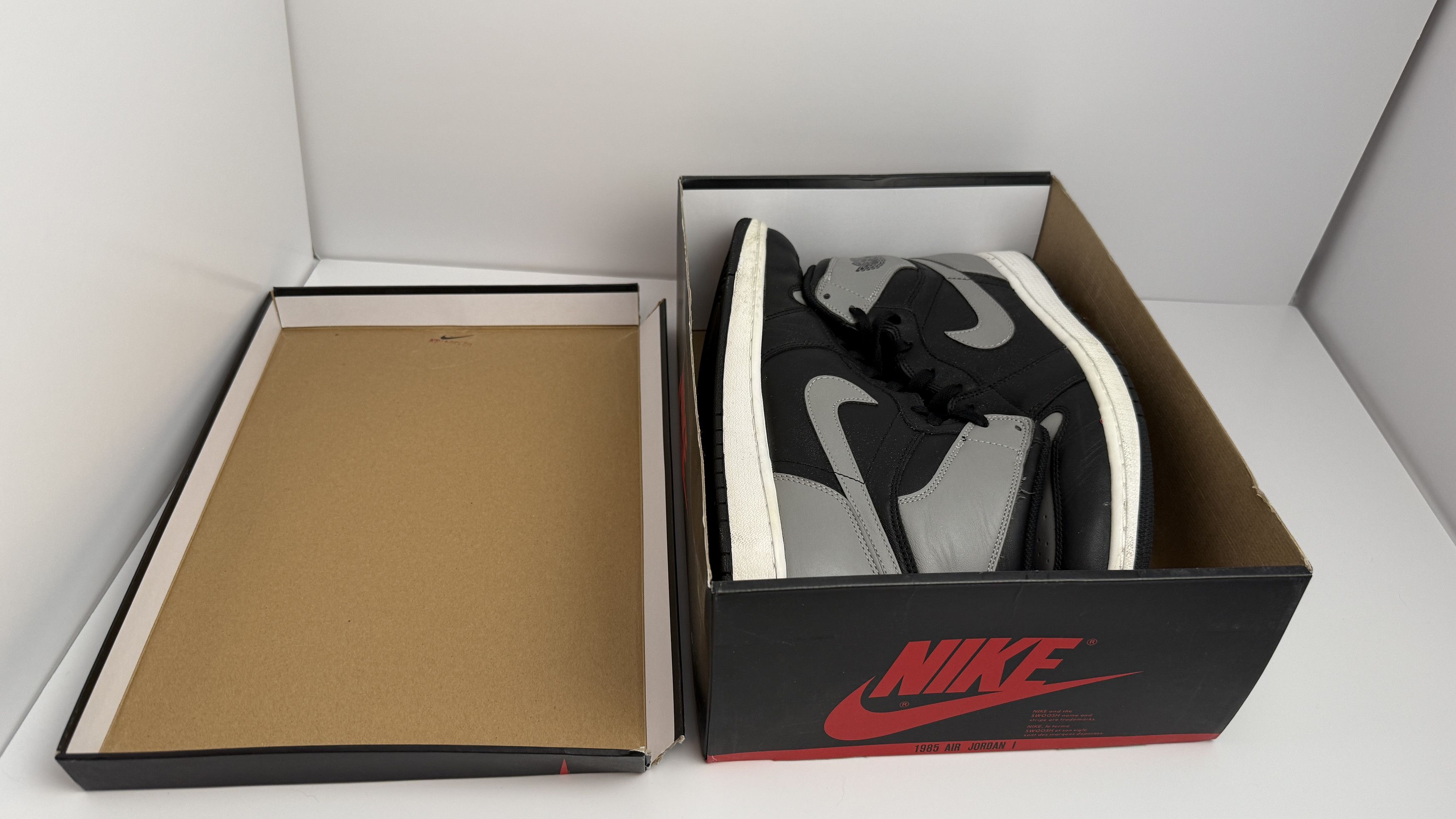 Jordan Brand × Nike Jordan 1 Retro High OG ‘Shadow’ 2017 Size US 13 / EU 46 - 4 Thumbnail