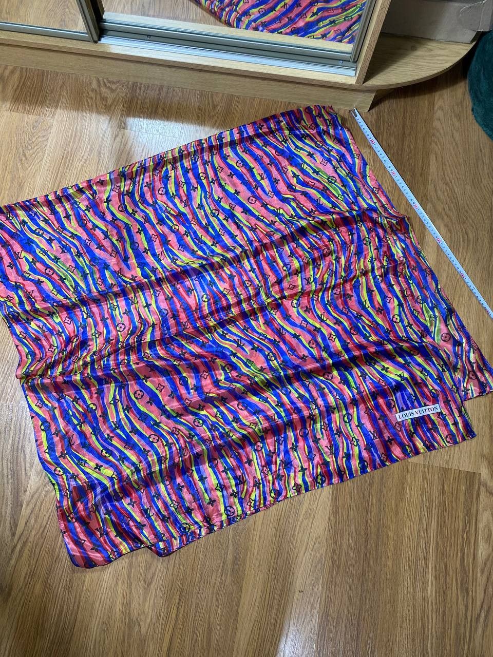 Louis Vuitton Louis Vuitton Multicolor Monogram Scarf Size ONE SIZE - 19 Thumbnail