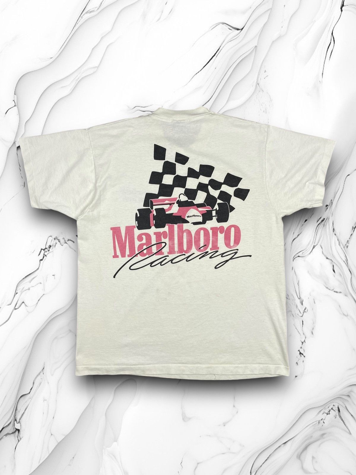 Marlboro Vintage Marlboro Unlimited F1 Racing Single Stitch tee 90’s Size US XL / EU 56 / 4 - 1 Thumbnail