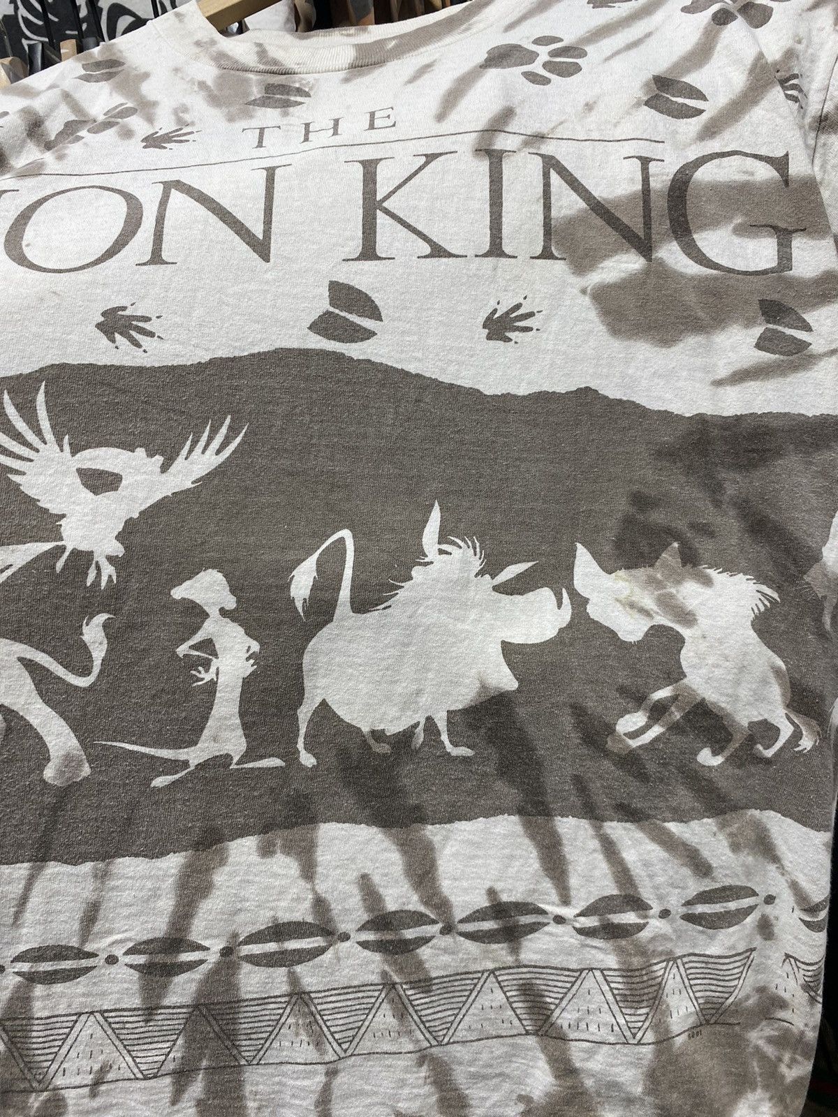 Vintage 90’s Vintage Lion King Movie Tiedye Tee Shirt Medium Size US L / EU 52-54 / 3 - 6 Thumbnail