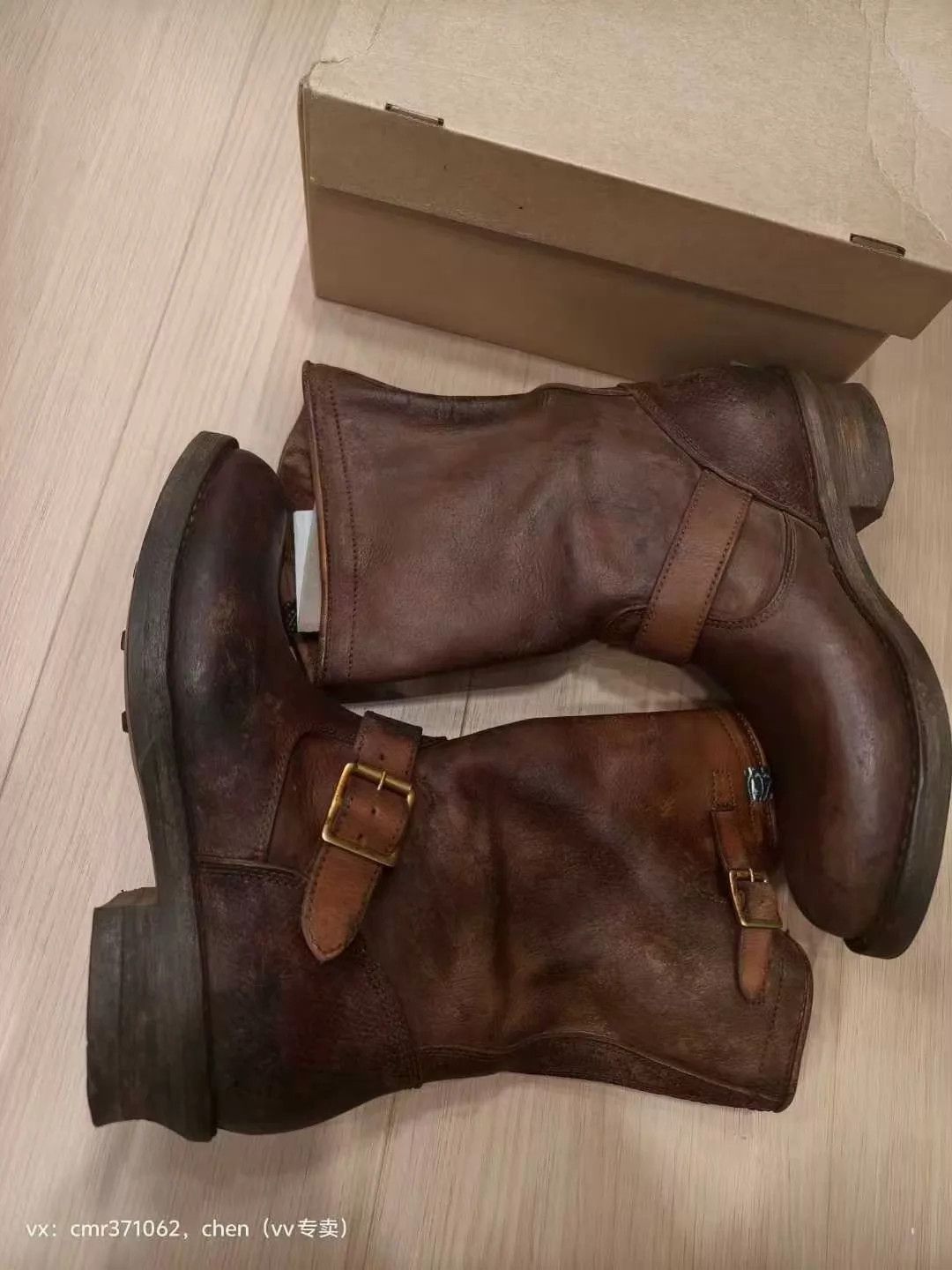 Visvim VISVIM 24 ICT T.W.O. BOOTS Brn US8 Muddy Engineer Boots Size US 8 / EU 41 - 5 Thumbnail