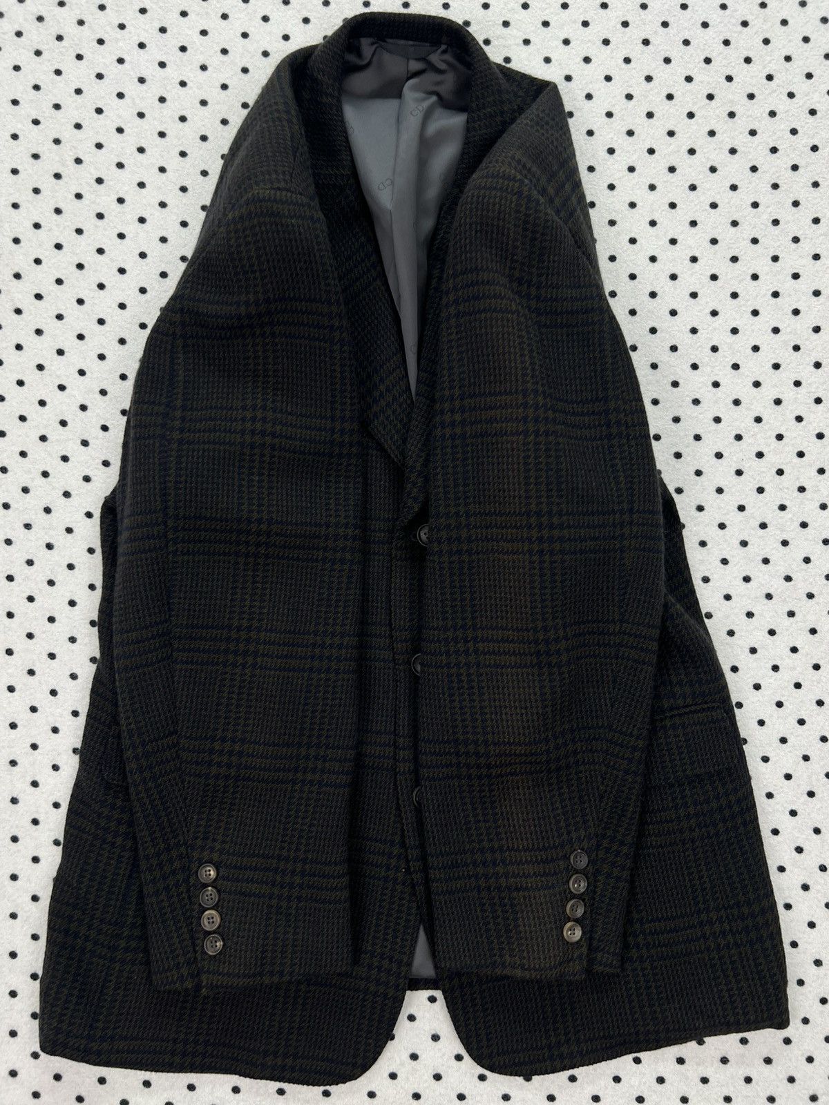 Christian Dior Monsieur Christian Dior Plaid Jacket Size US L / EU 52-54 / 3 - 11 Thumbnail