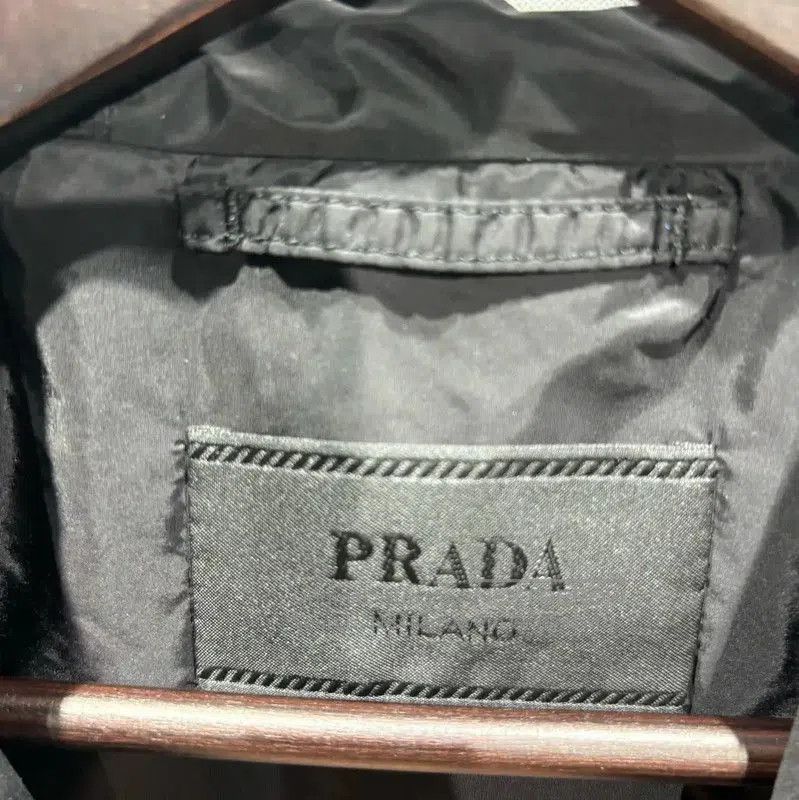 Prada Prada Black Cotton Men's Jacket (XL). Size US XL / EU 56 / 4 - 3 Thumbnail
