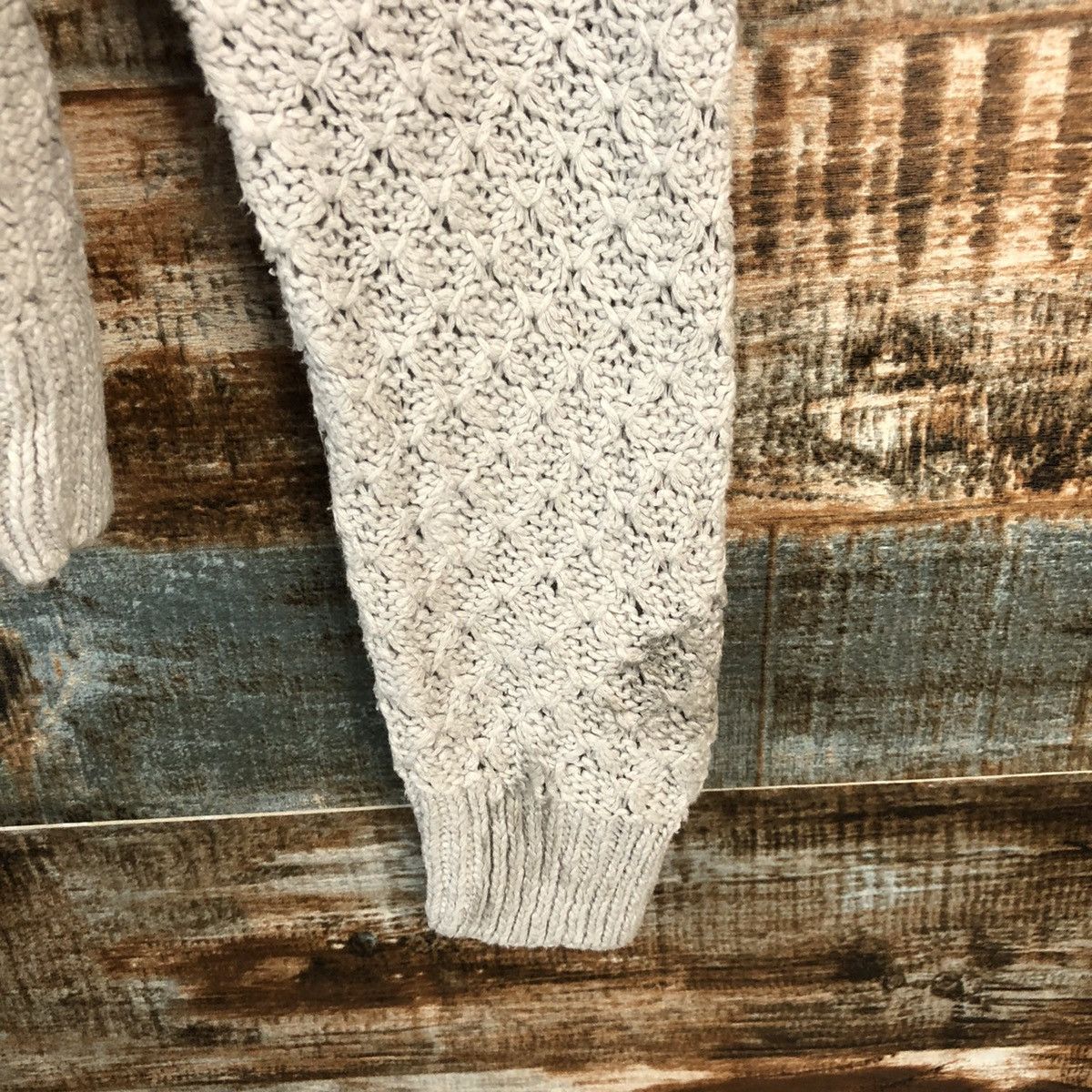 Designer × Homespun Knitwear Comptoir Des Cotonniers Grey Knitwear #A1682 Size M / US 6-8 / IT 42-44 - 9 Thumbnail
