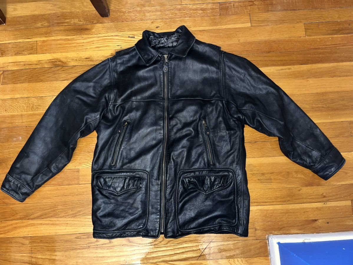 Saks Fifth Avenue mid 1980’s leather jacket Size US M / EU 48-50 / 2 - 3 Thumbnail