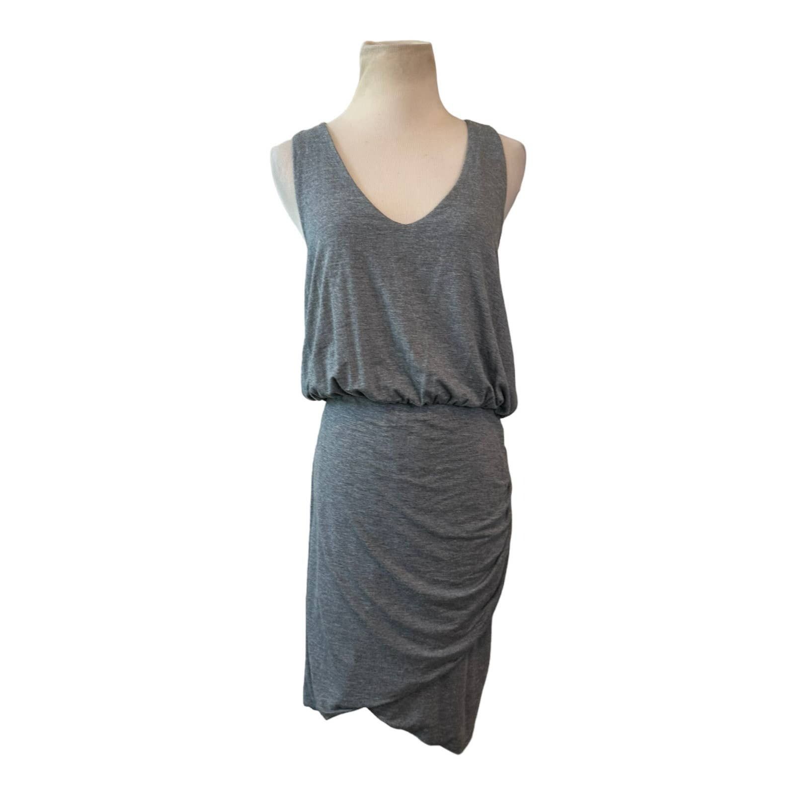 Banana Republic Banana Republic gray racerback mini dress size small Size S / US 4 / IT 40 - 1 Thumbnail