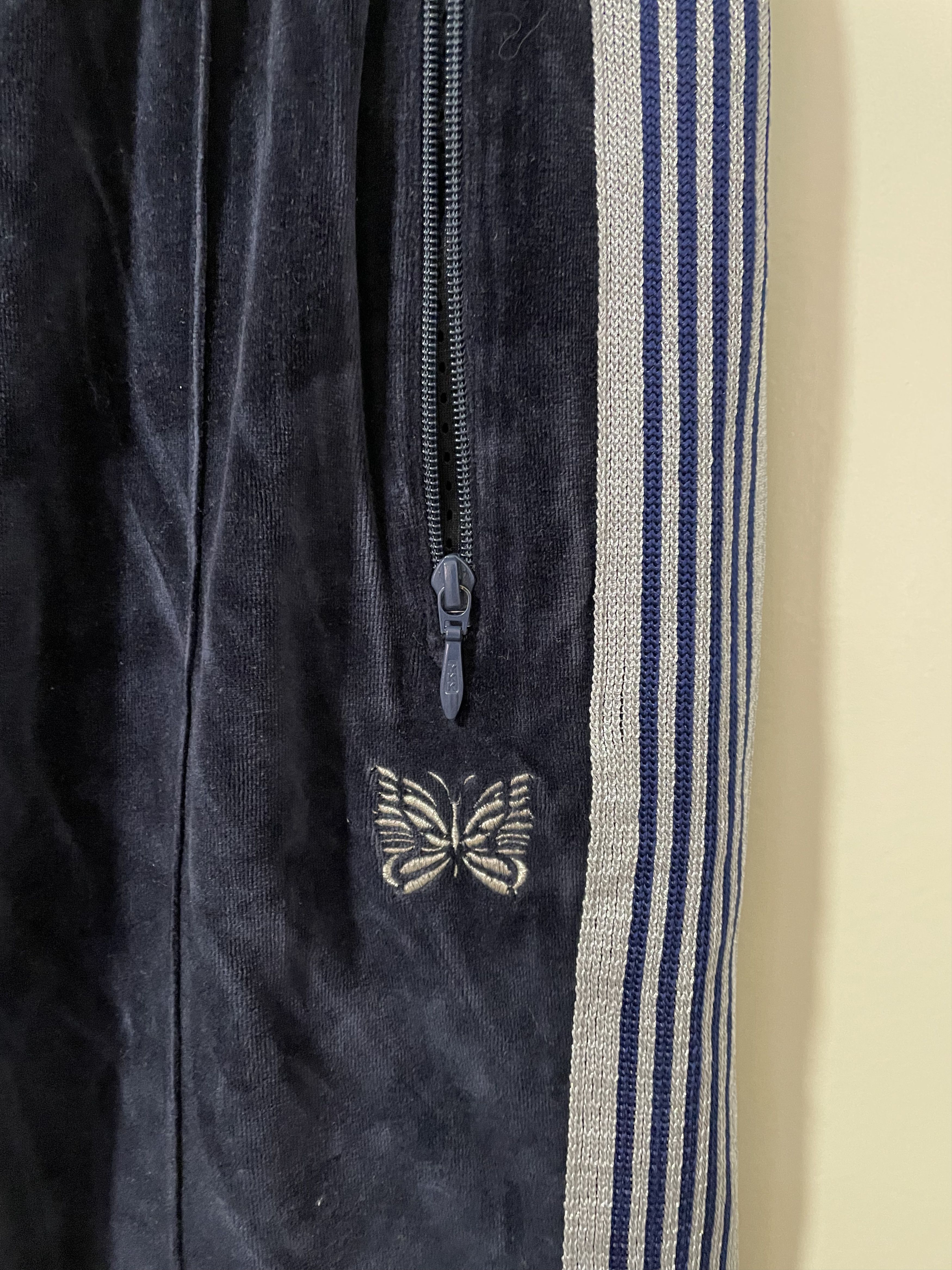 Needles Track Pants Velour L Size US 34 / EU 50 - 3 Thumbnail