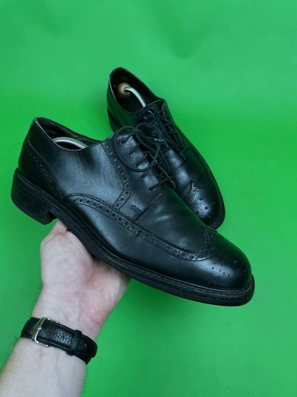 Bottes Paraboot Saumur - Taille 43,5-44 EU (10 UK / 11 US) - Cuir Marron, Style Motard Vintage Occasion