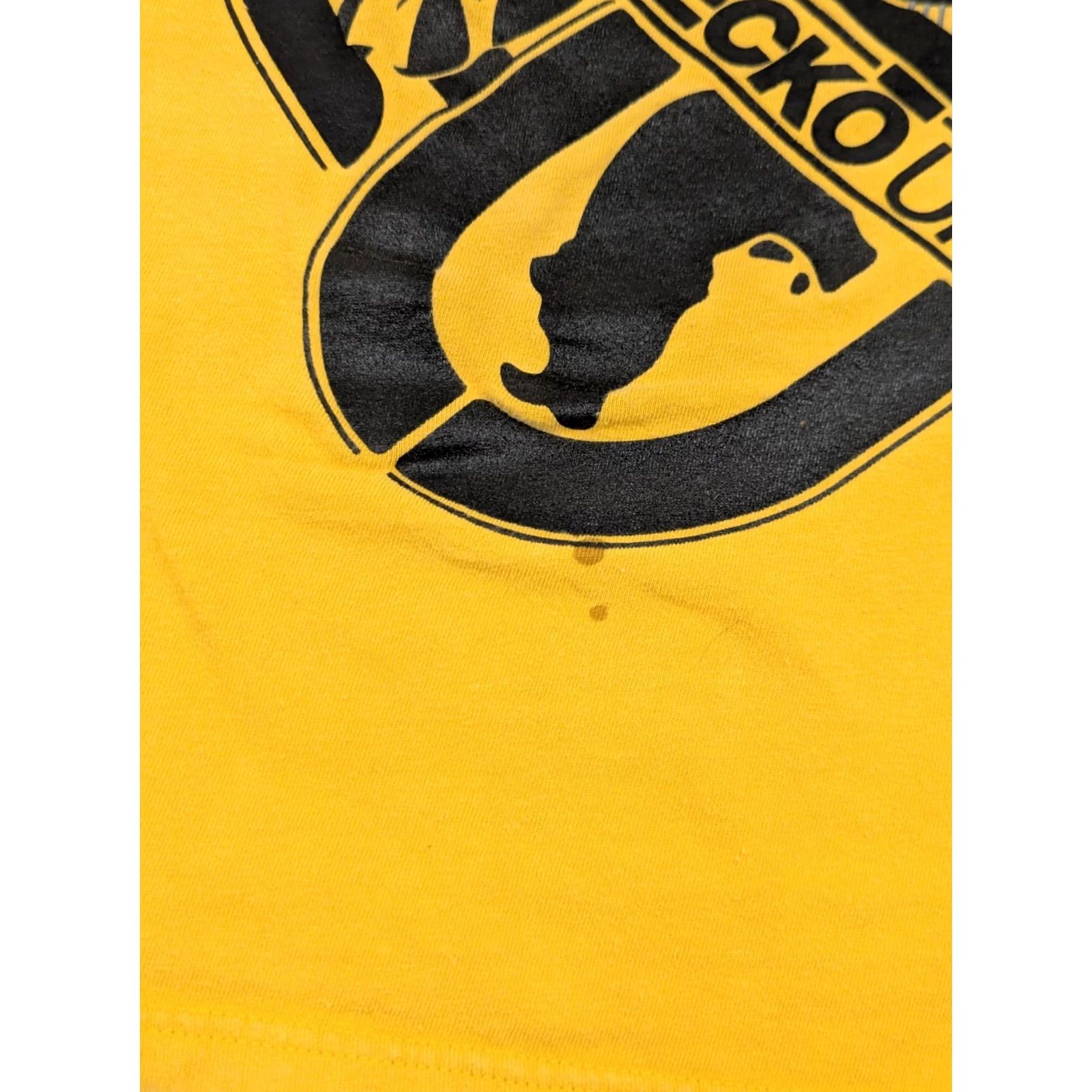 Ecko Unltd. Ecko Unltd. Yellow All Over Print Rhino Graphic Shirt Men 3XL Hip Hop Performance Crew Neck Short Sleeve Shirt Size US XXL / EU 58 / 5 - 6 Thumbnail