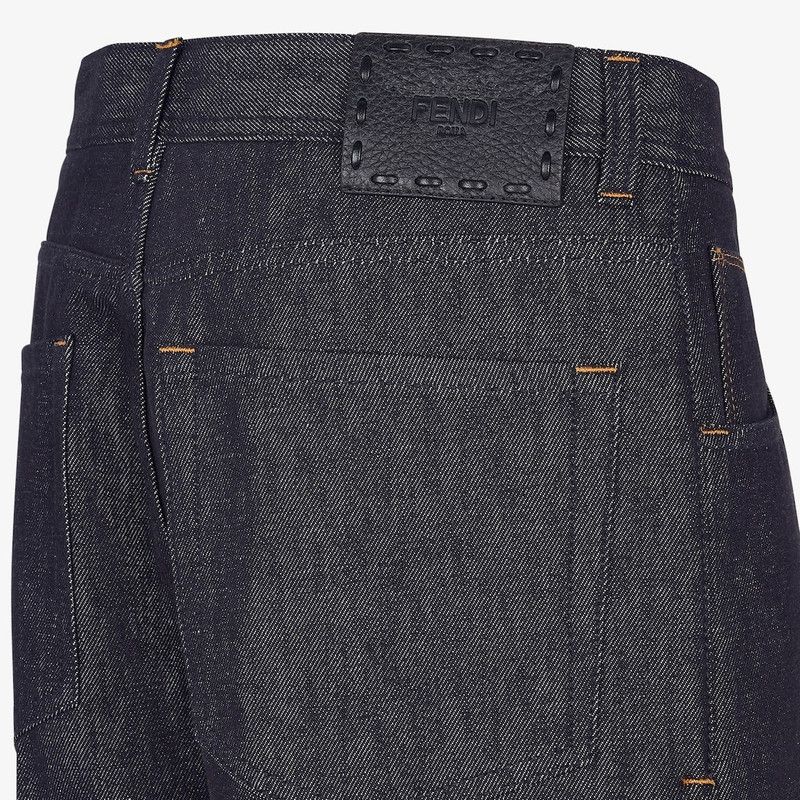 Fendi o1B3y1r0526 Long Jeans in Black Size US 32 / EU 48 - 3 Thumbnail