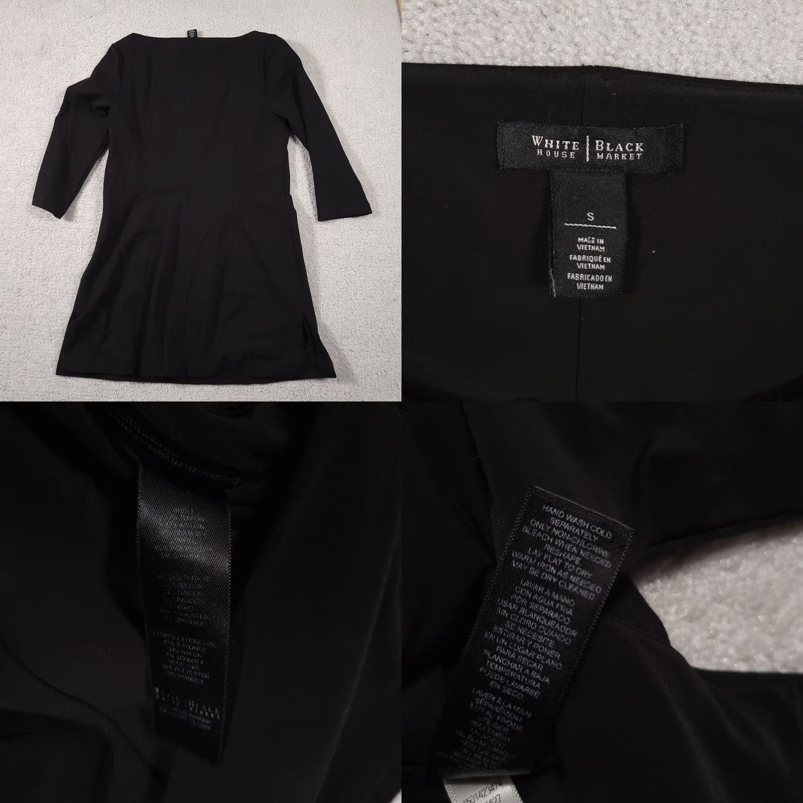 White House Black Market White House Black Market Dress Women's Small Short Long Sleeve Keyhole Career Shirt? Size S / US 4 / IT 40 - 9 Thumbnail