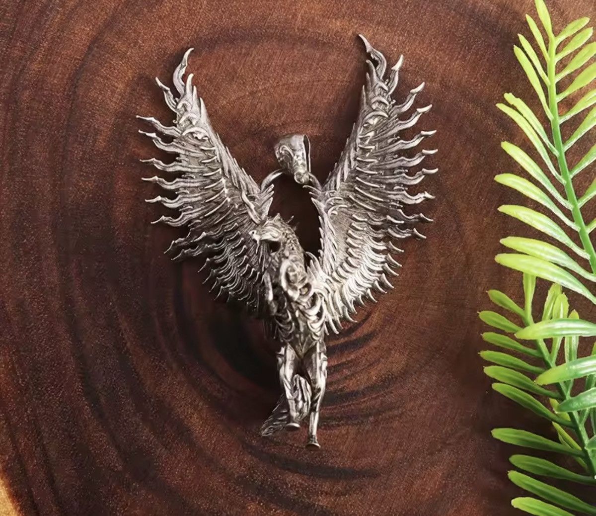 Vintage Unicorn Wings Necklace Size ONE SIZE - 3 Thumbnail