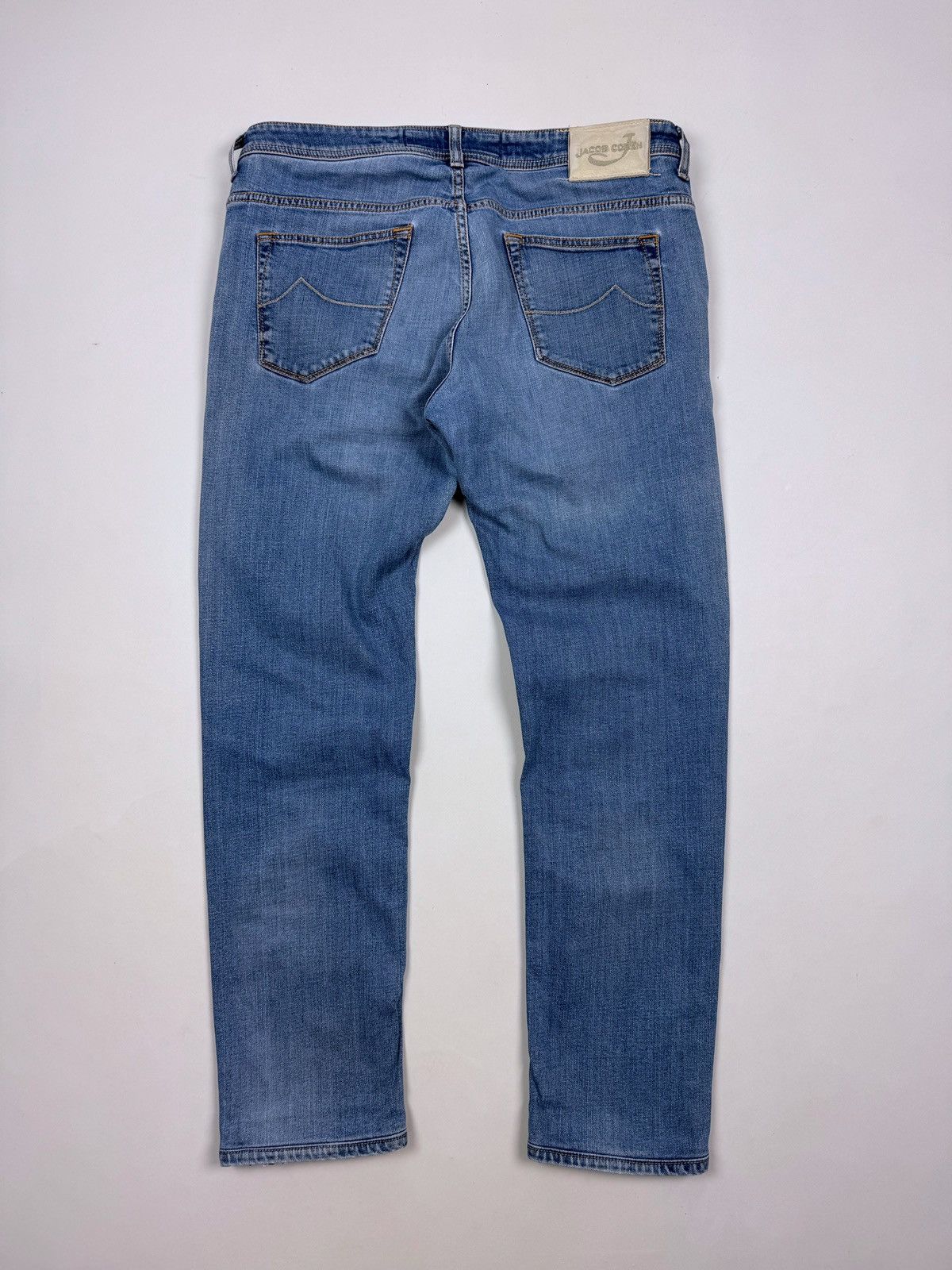 Jacob Cohen Distressed Jacob Cohen Washed Denim Jeans Made in Italy Size US 36 / EU 52 - 13 Thumbnail
