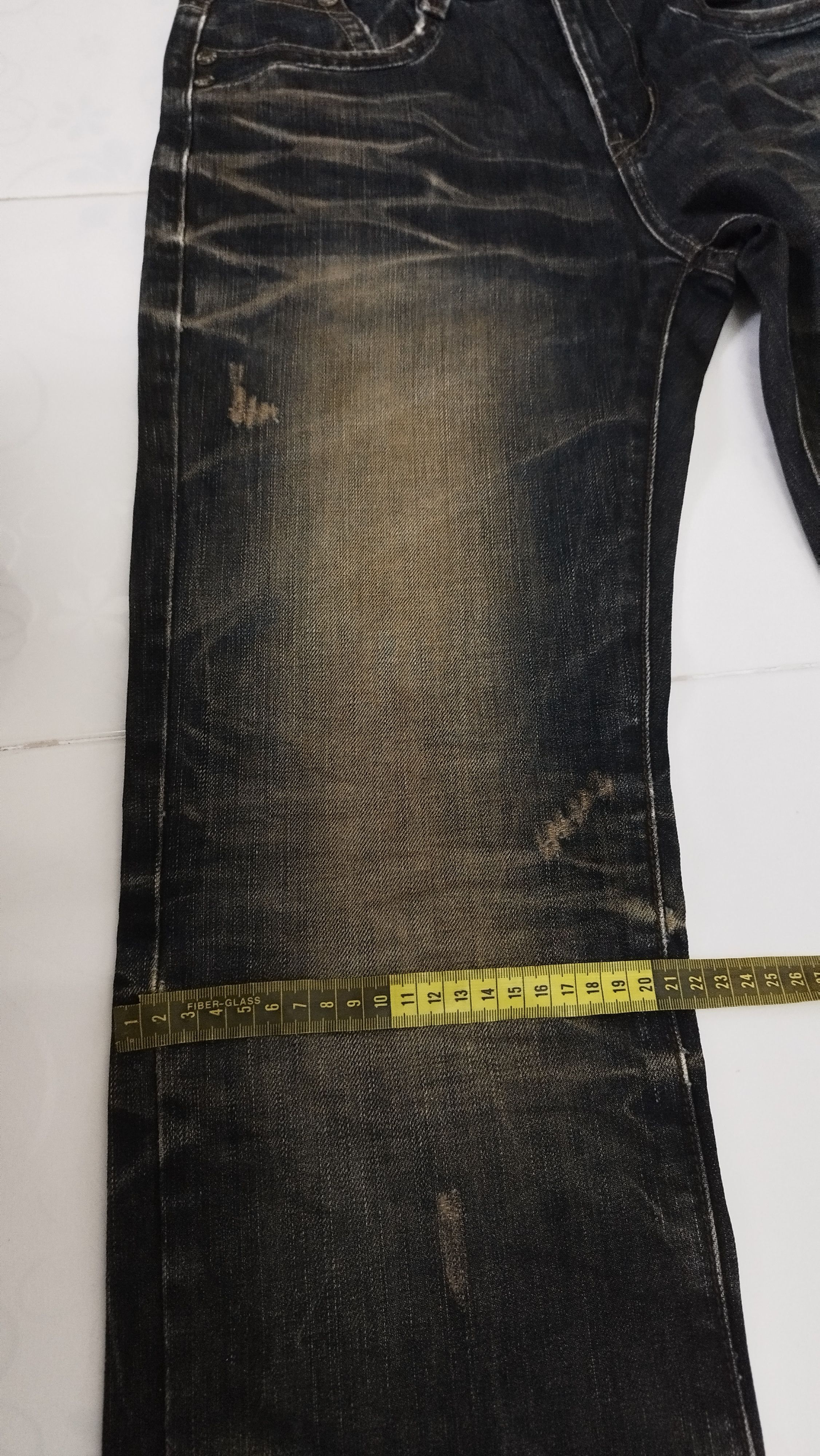 Japanese Brand Tokyo CROXX jeans distressed Size US 30 / EU 46 - 13 Thumbnail
