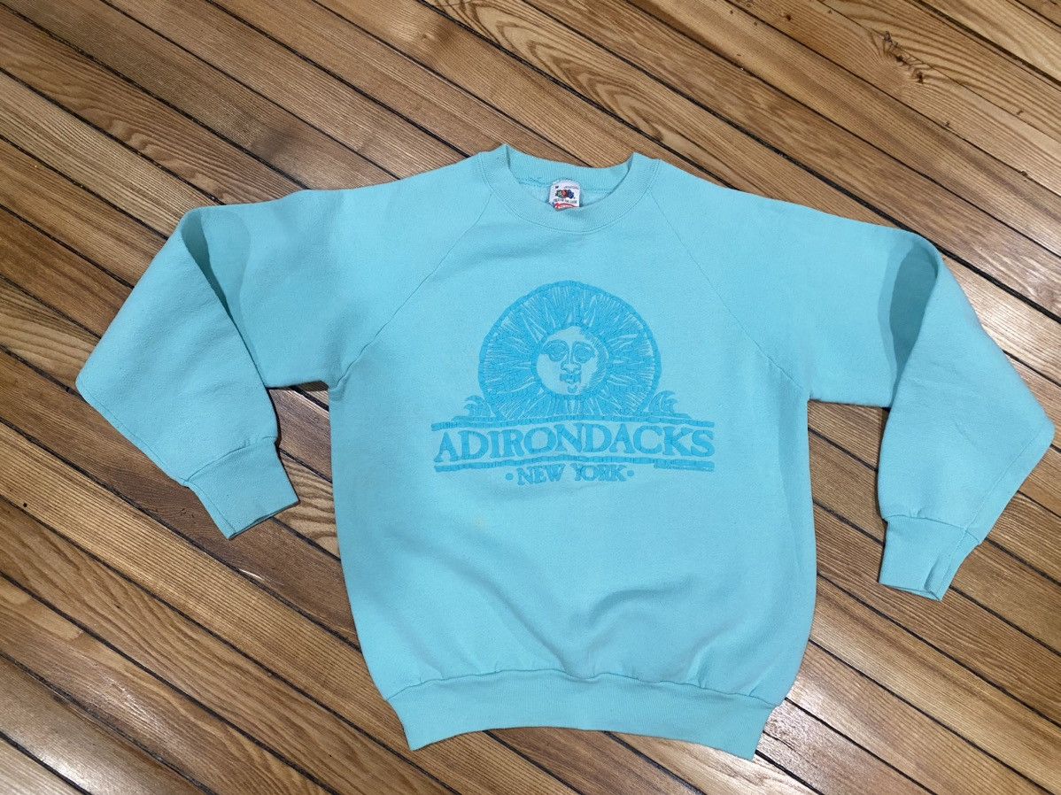 Fruit Of The Loom × Vintage 1989 Adirondacks crewneck sweeter M Size US M / EU 48-50 / 2 - 1 Thumbnail