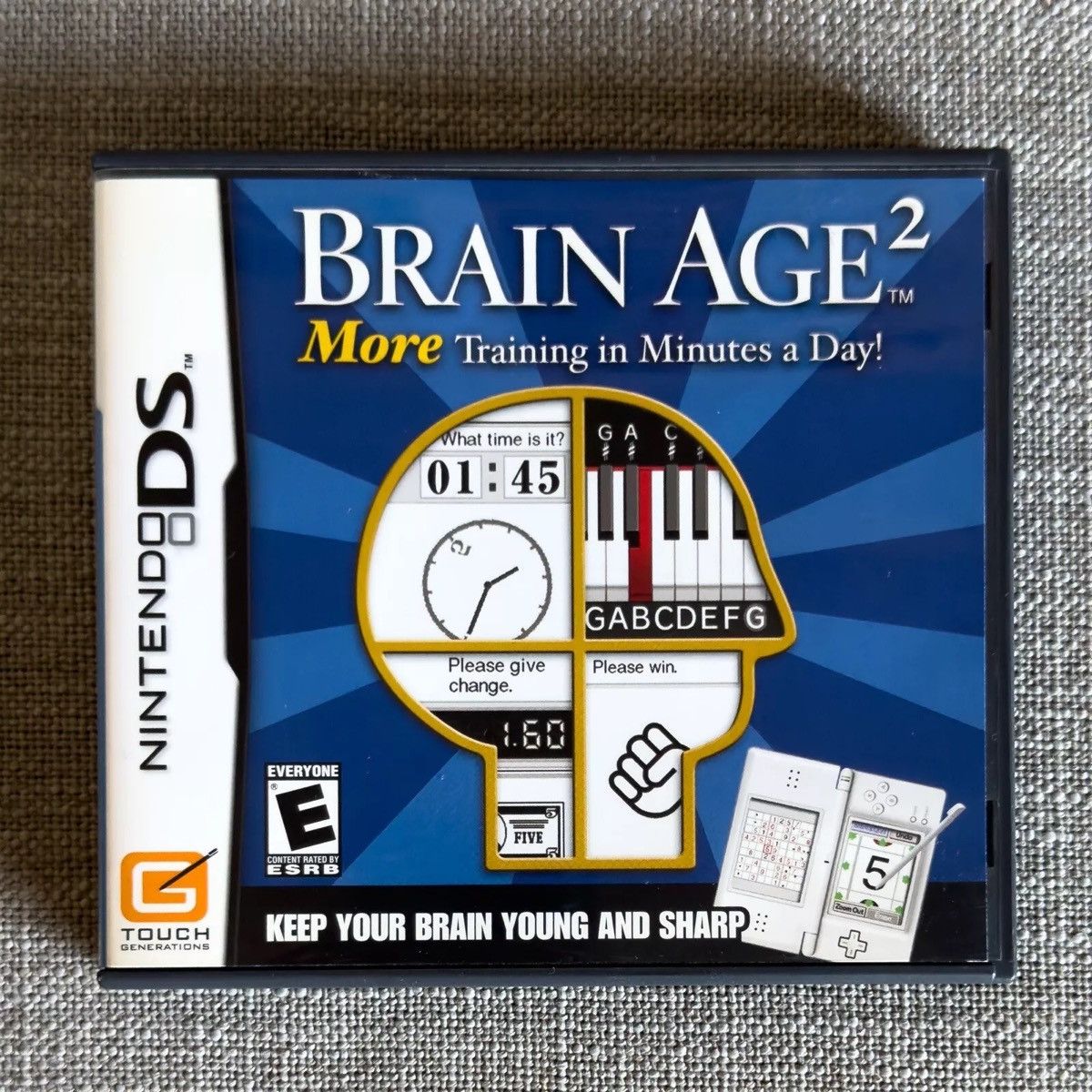 Nintendo Brain Age 2: More Nintendo DS Lite 3DS CIB Size ONE SIZE - 4 Thumbnail